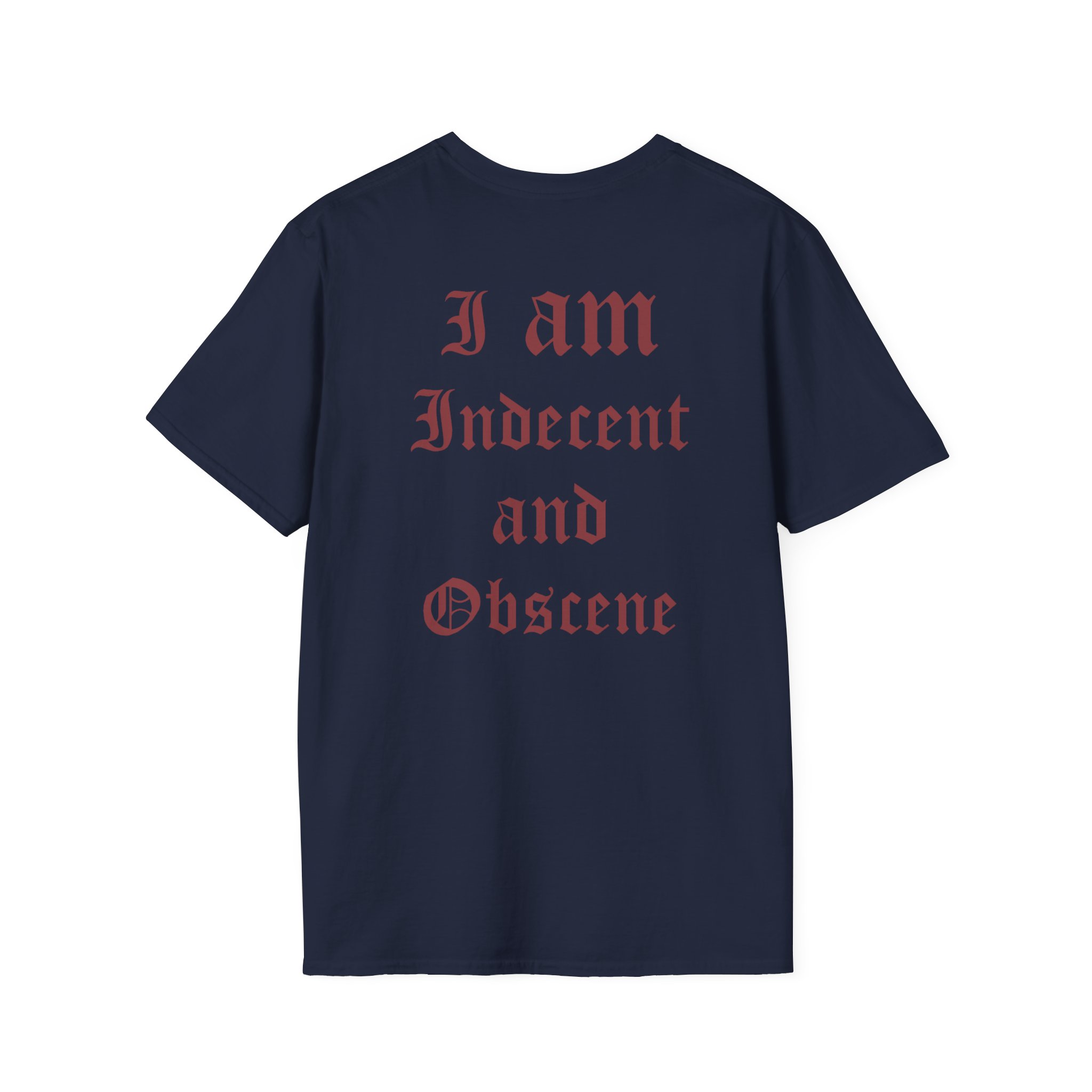 Dismember Indecent and Obscene Unisex Softstyle T-Shirt