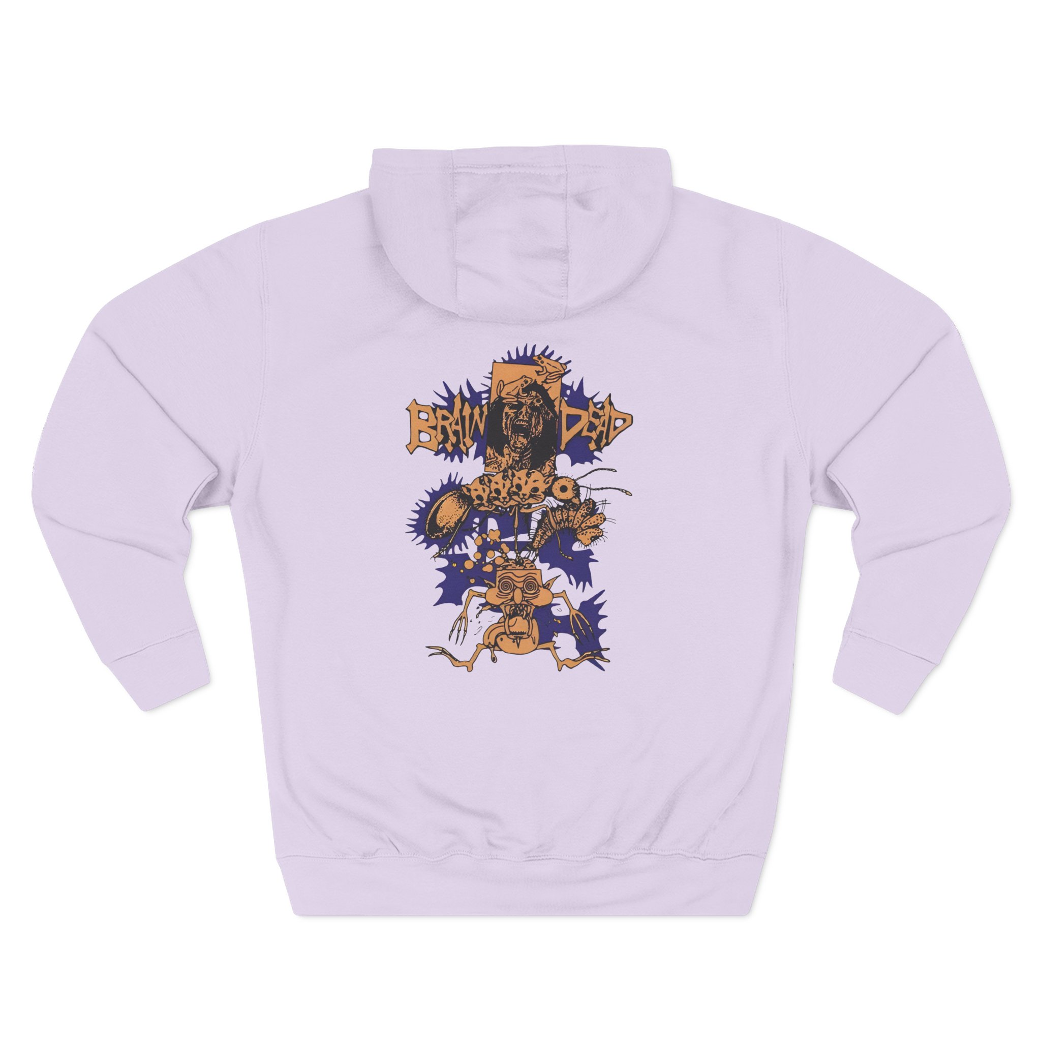 I Think You Should Leave Brain Dead Three-Panel Fleece Hoodie