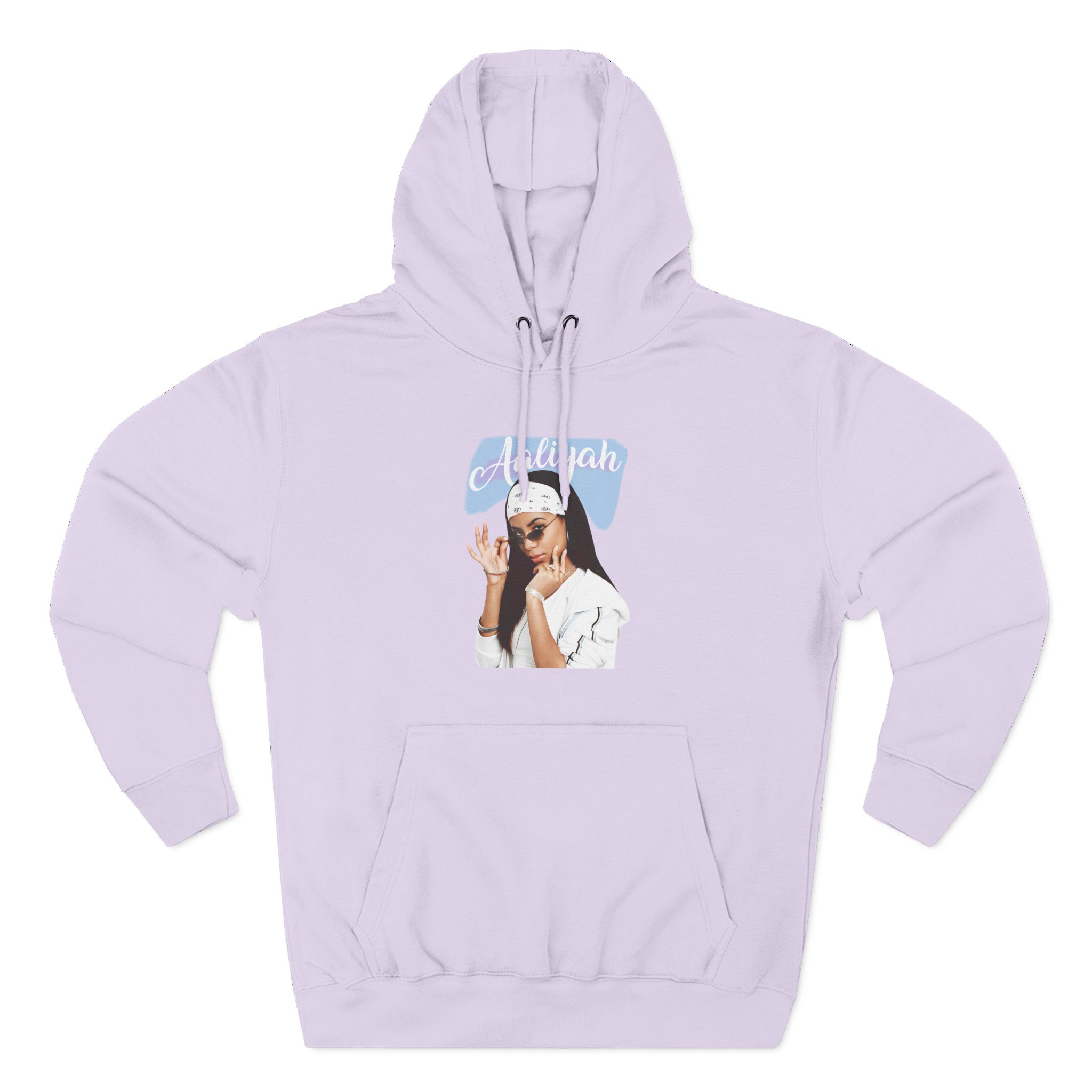 Aaliyah Three-Panel Fleece Hoodie
