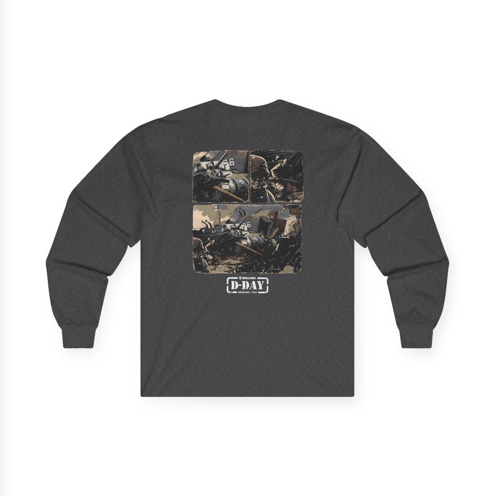 World of Tank Wot D-day Fury Storm Unisex Ultra Cotton Long Sleeve Tee