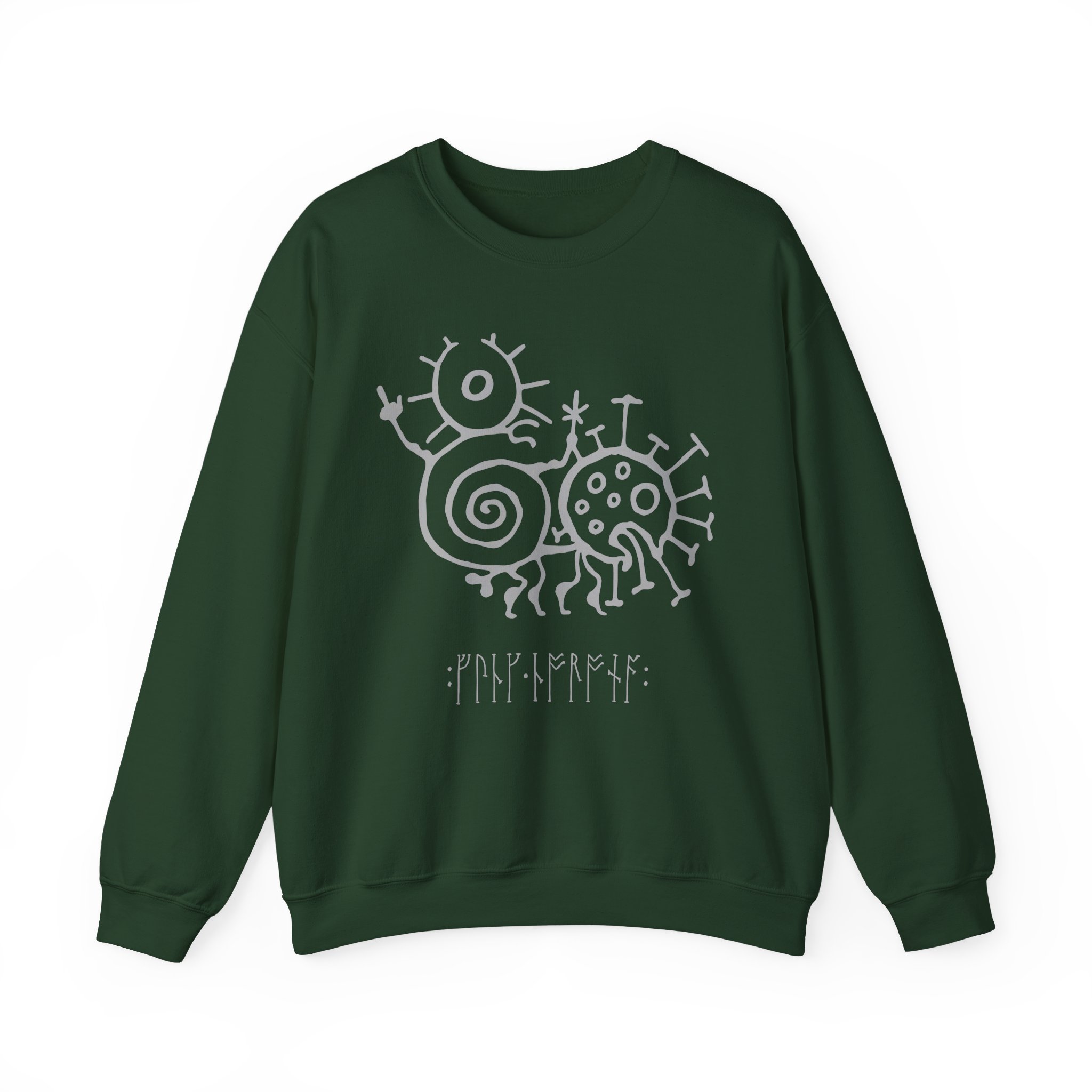 Heilung Fuck Corona Unisex Heavy Blendâ„¢ Crewneck Sweatshirt