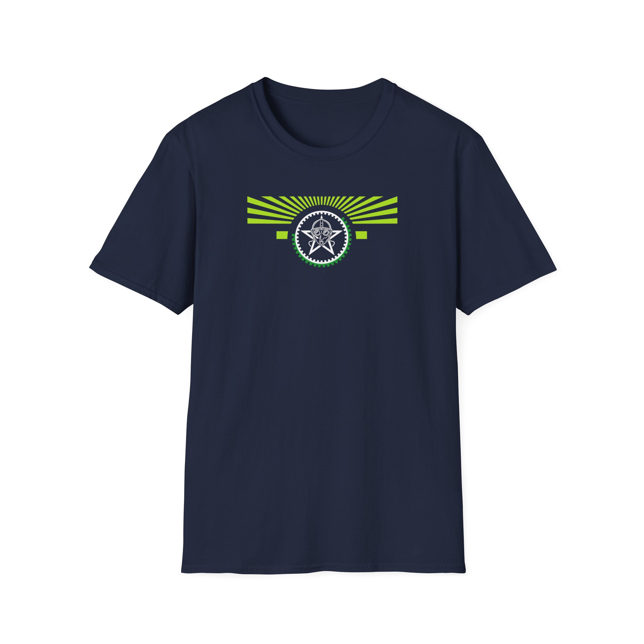 The Sisters of Mercy Green Rays Unisex Softstyle T-Shirt
