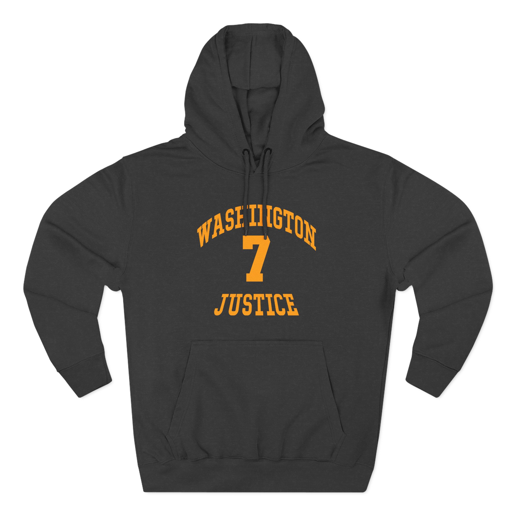 Will Smith Washington Justice Three-Panel Fleece Hoodie