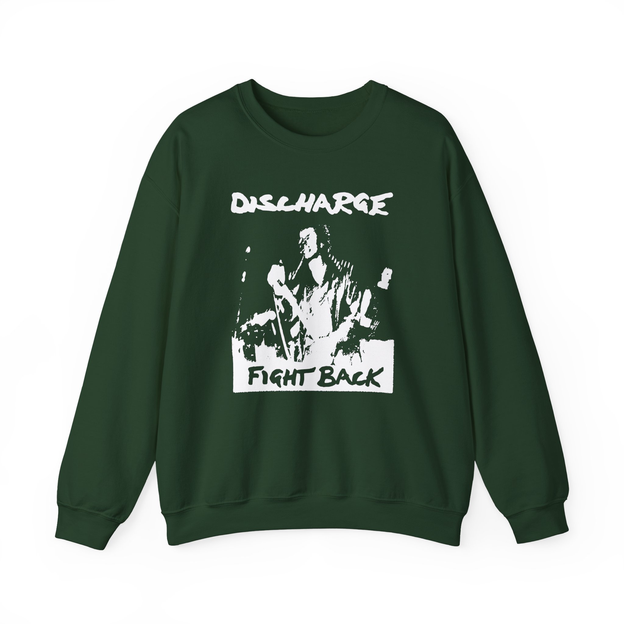 Discharge Fight Back Unisex Heavy Blendâ„¢ Crewneck Sweatshirt