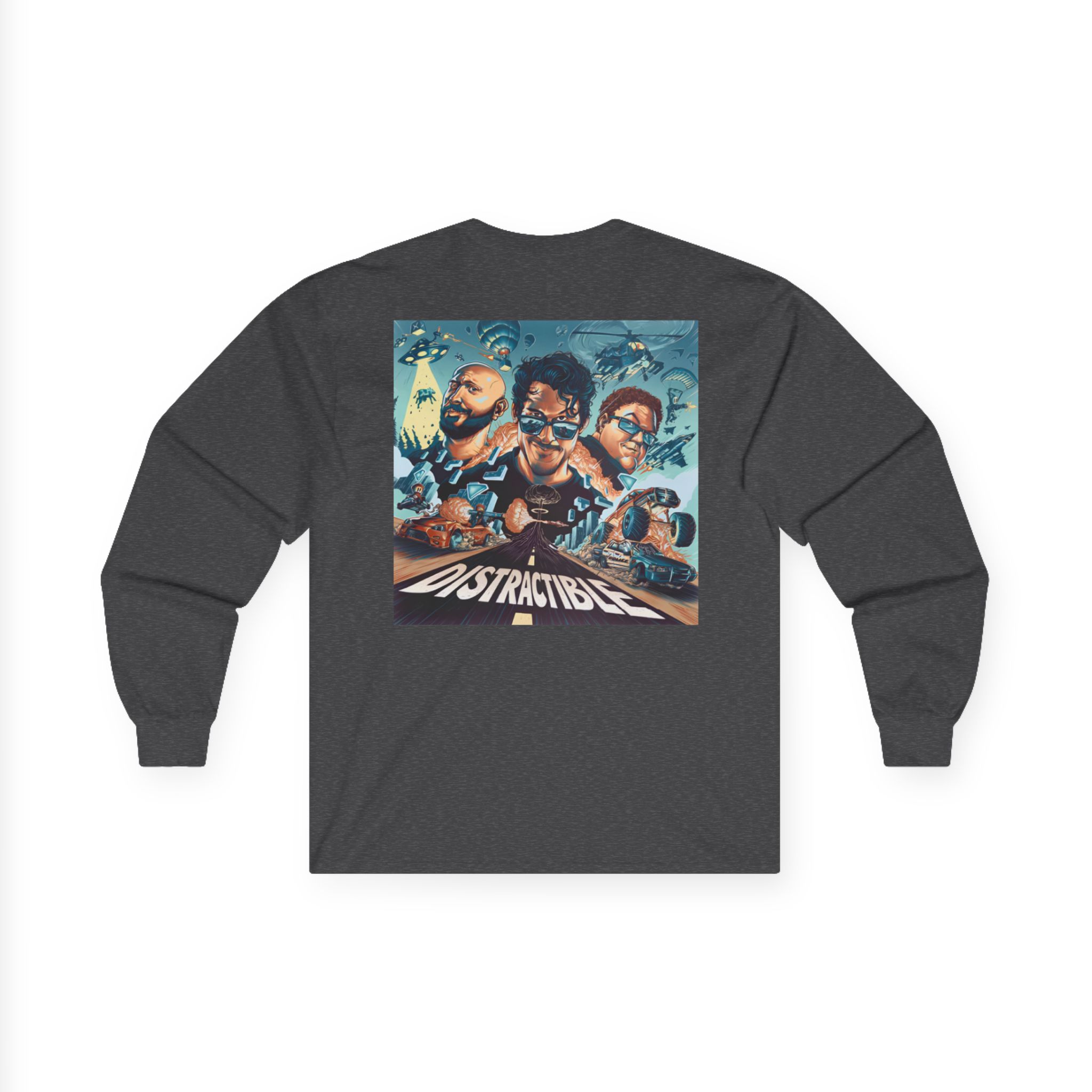 Distractible Unisex Ultra Cotton Long Sleeve Tee