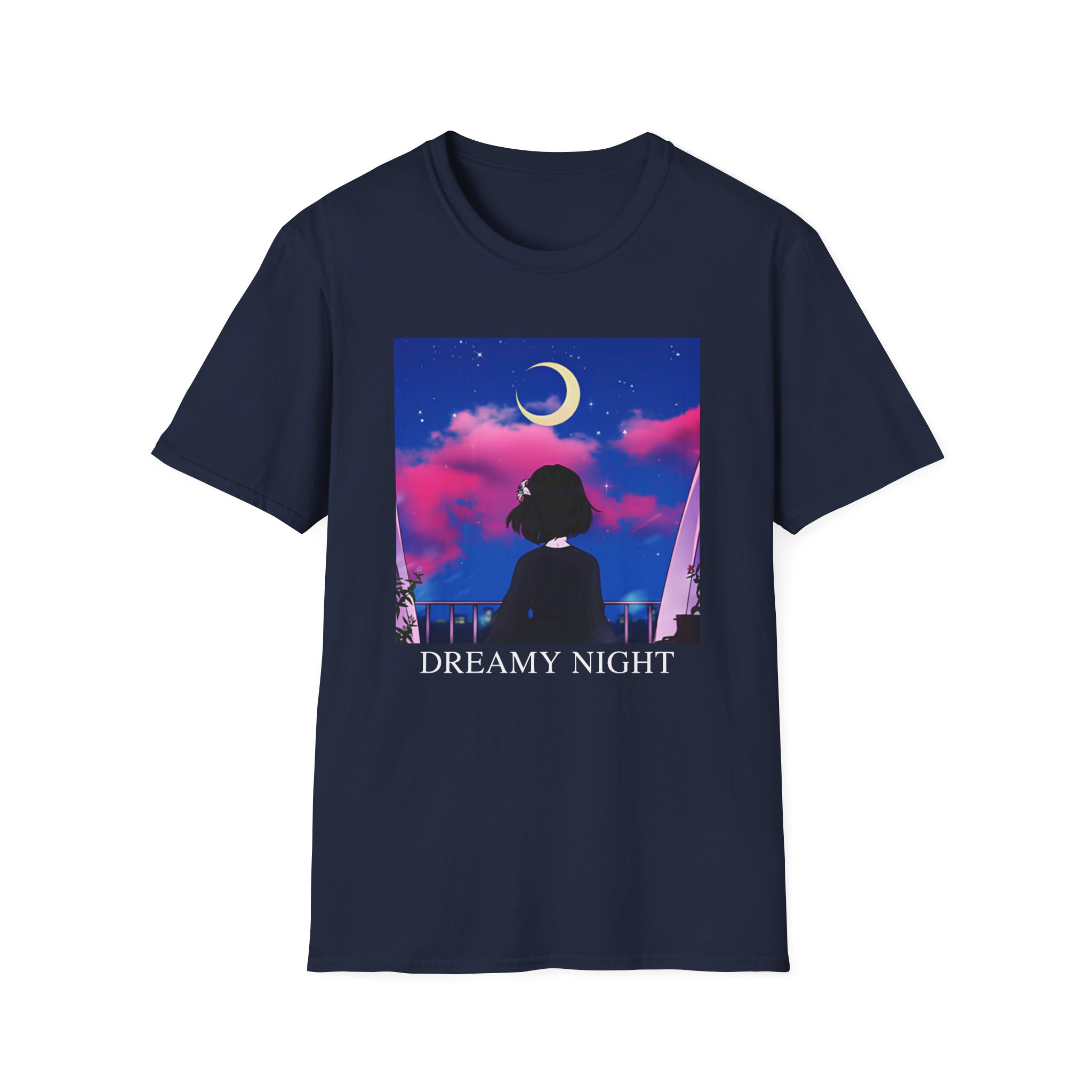 Lilypichu Dreamy Night Unisex Softstyle T-Shirt