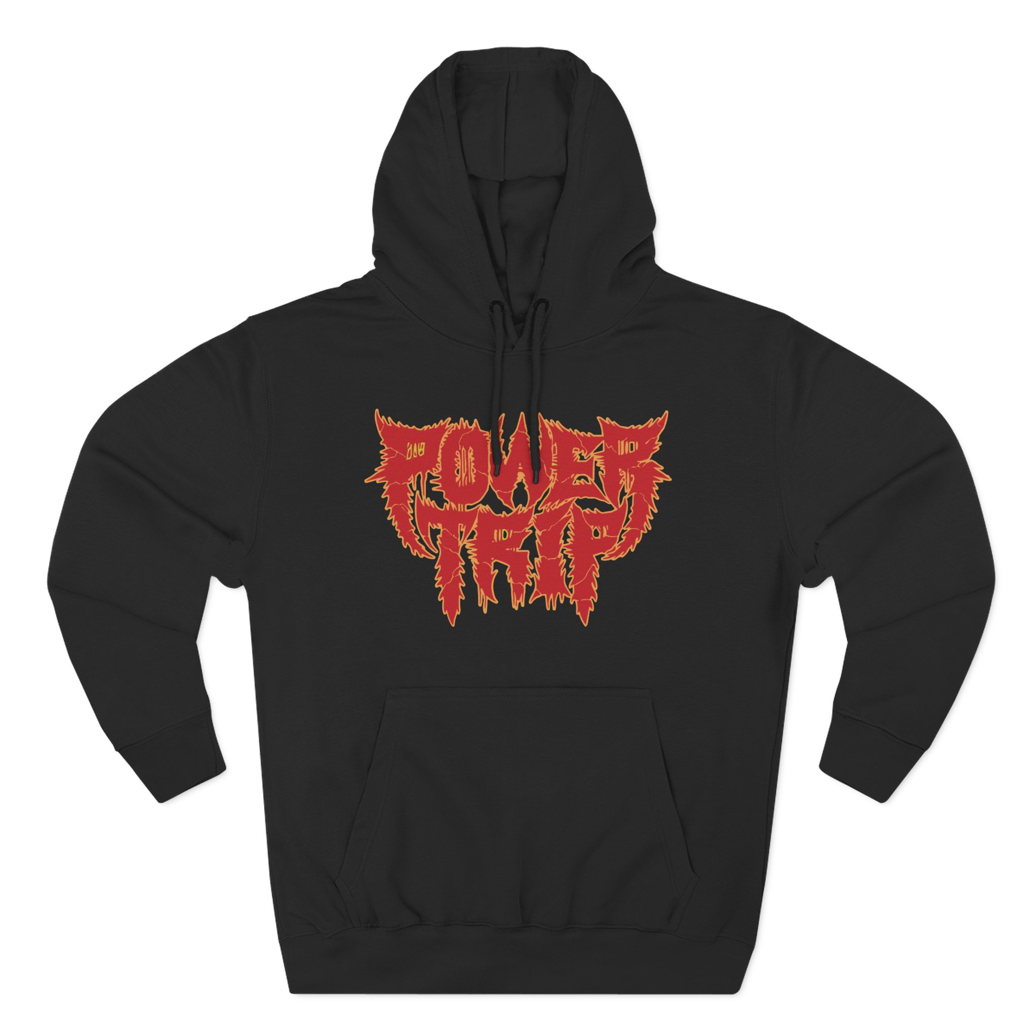 Power Trip Spikey Snake Three-Panel Fleece Hoodie