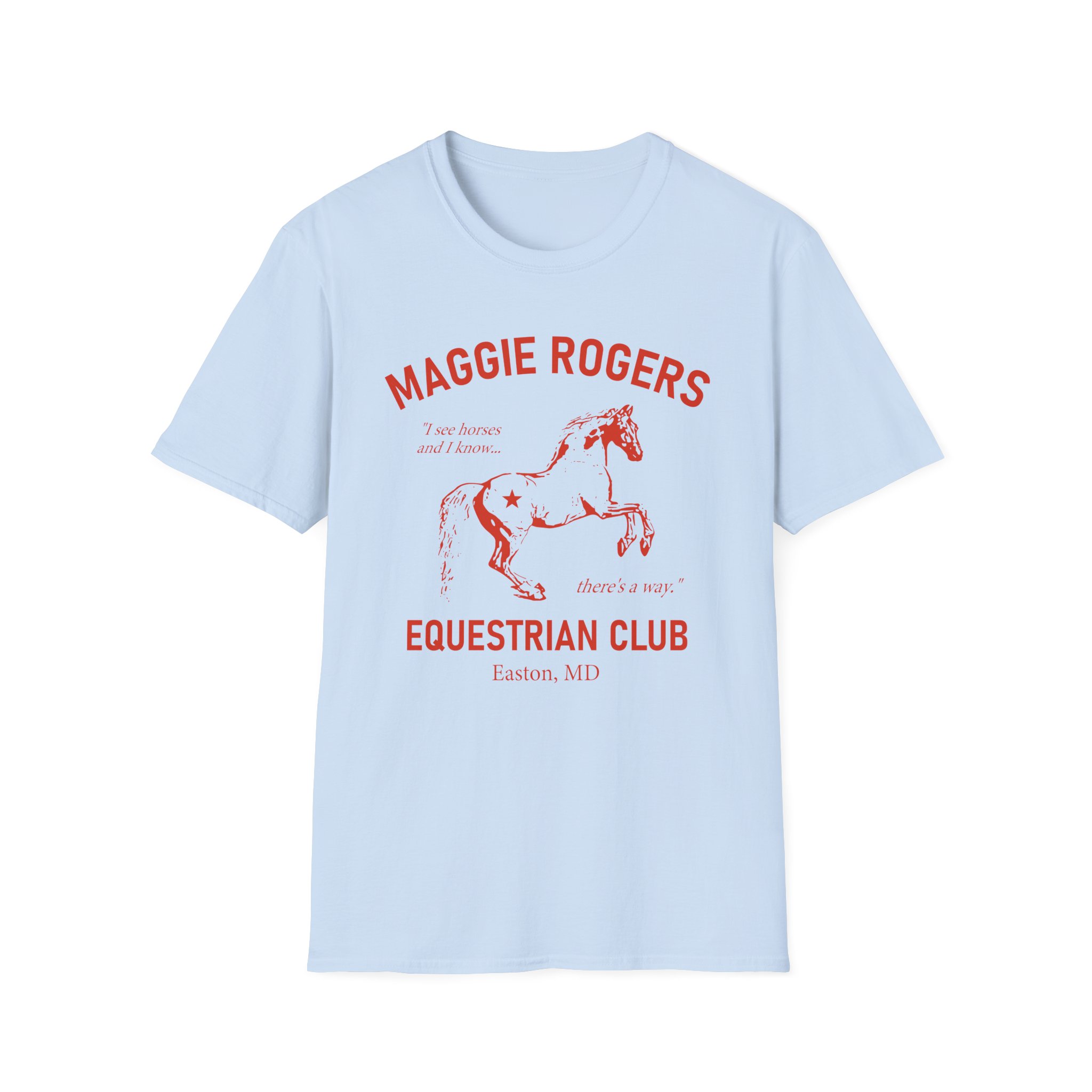 Maggie Rogers Equestrian Club Unisex Softstyle T-Shirt