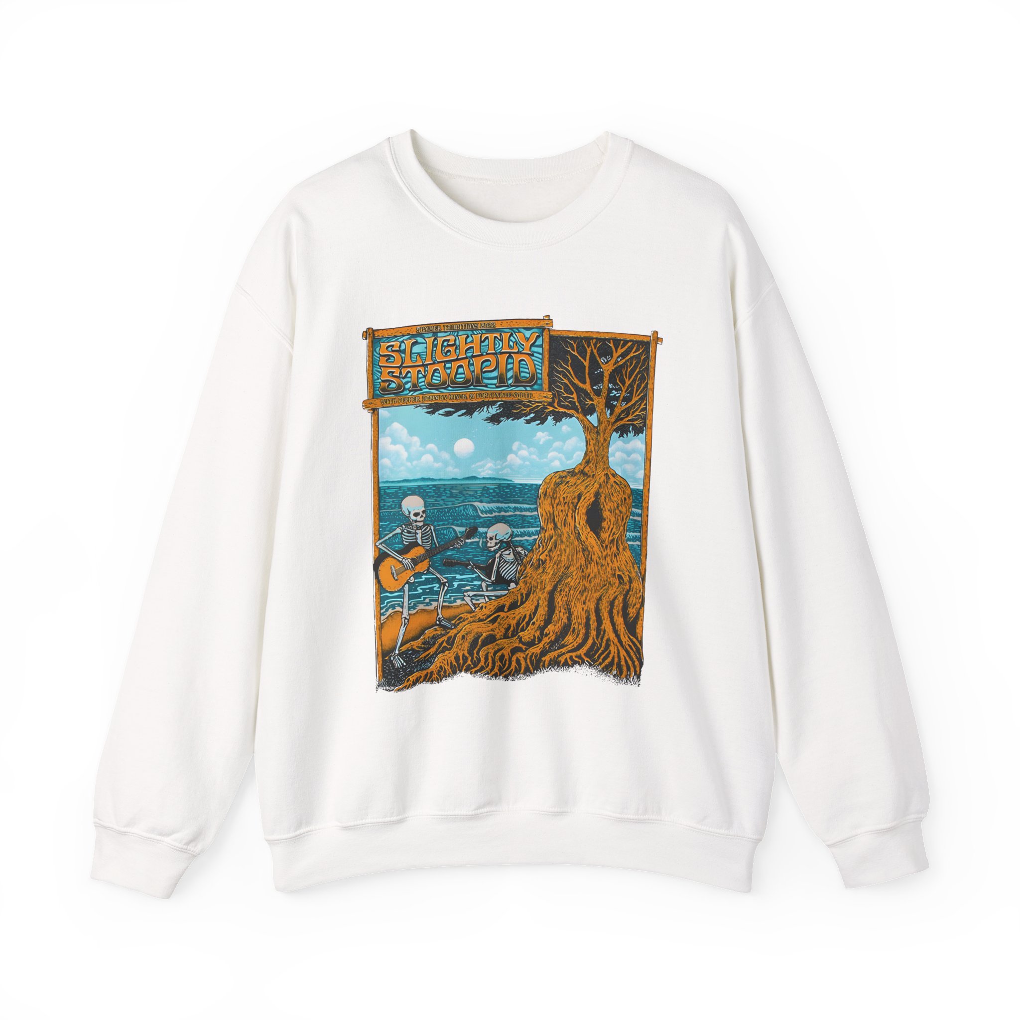 Slightly Stoopid Schaw Beach Unisex Heavy Blendâ„¢ Crewneck Sweatshirt