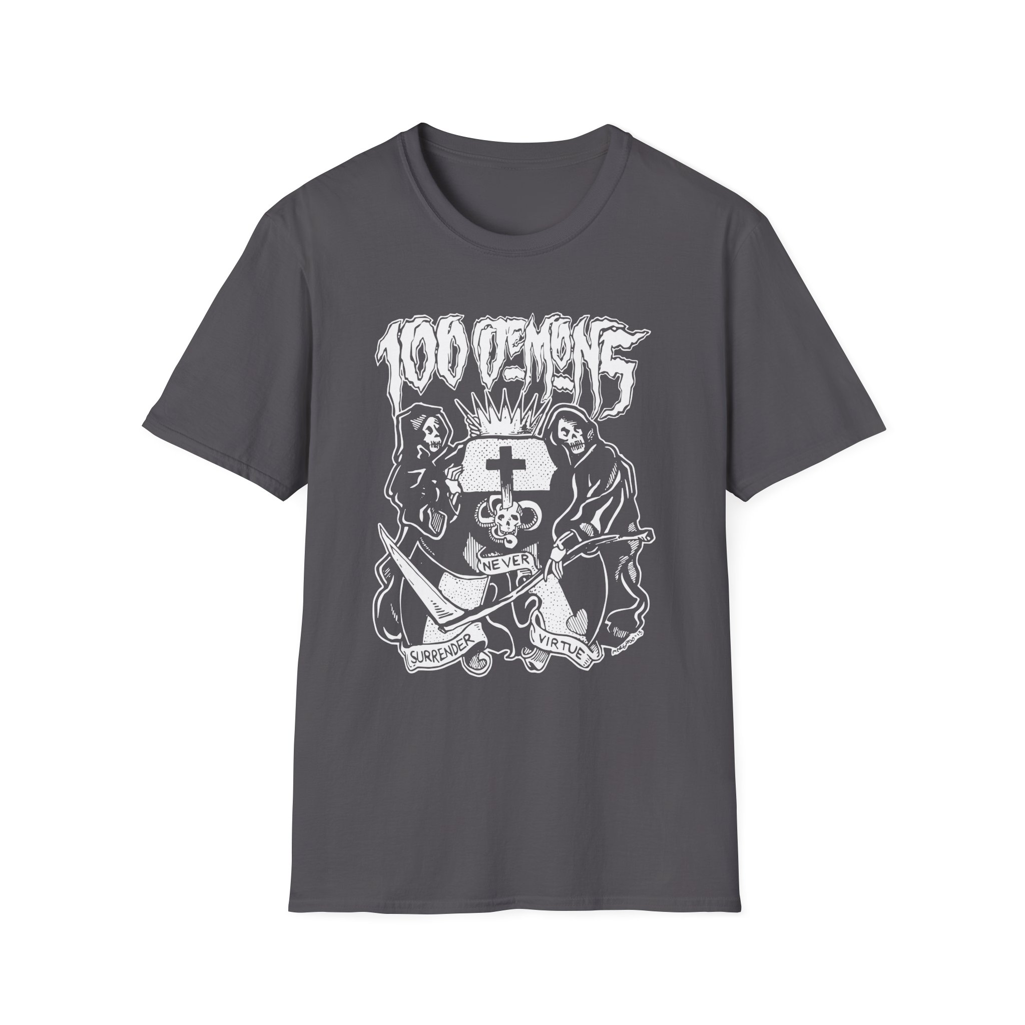 100 Demons Unisex Softstyle T-Shirt