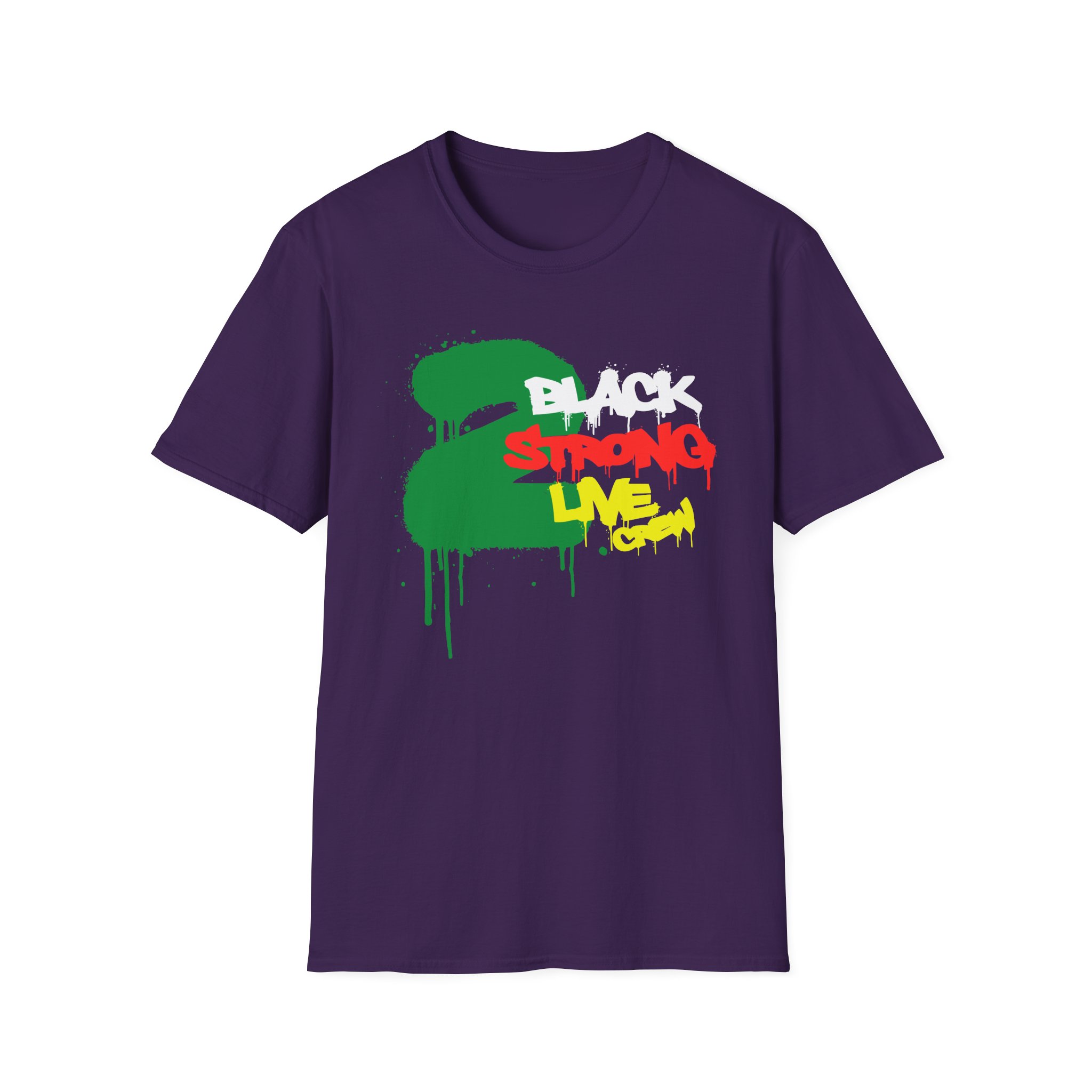 2 Live Crew Black Strong Unisex Softstyle T-Shirt
