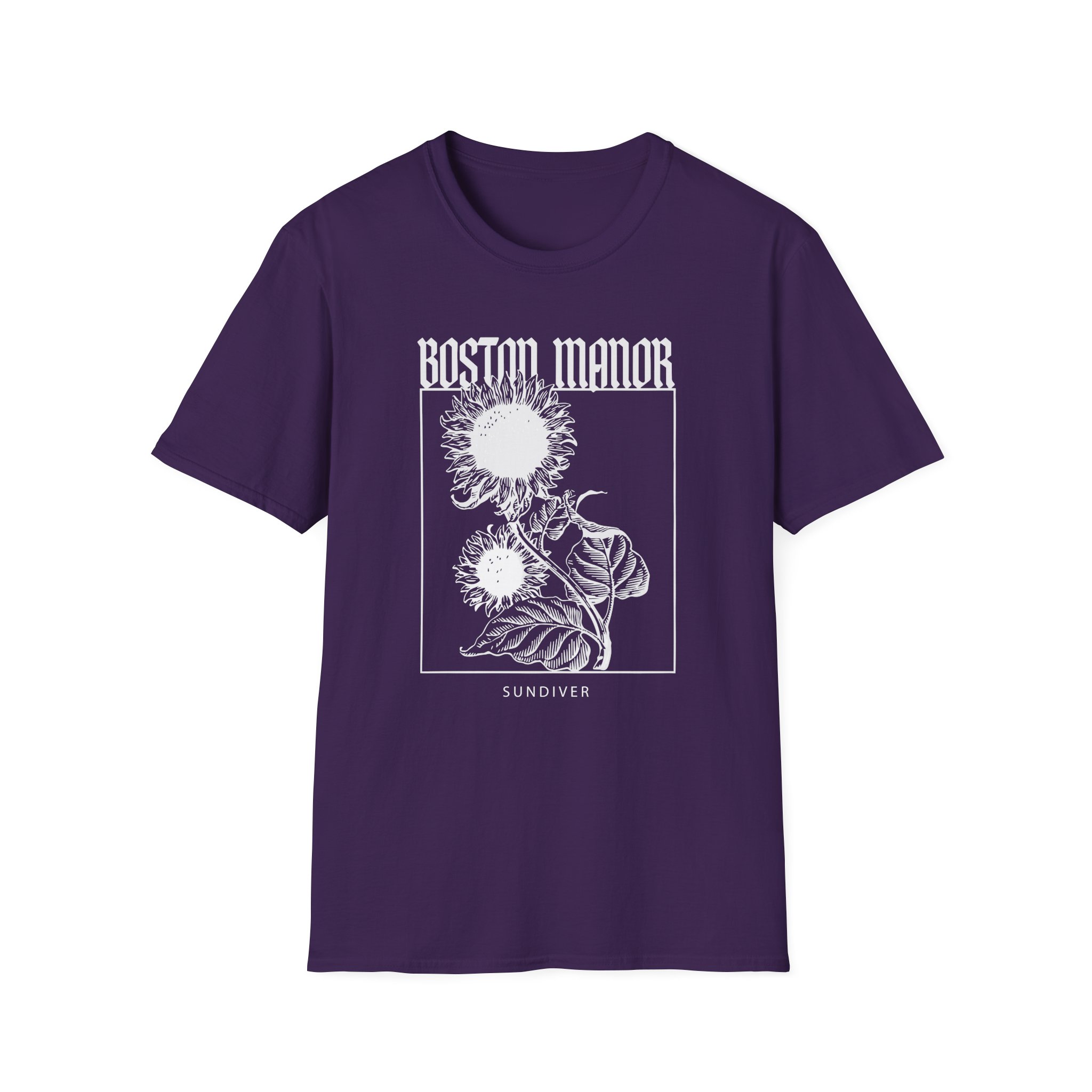 Boston Manor Sunflower Unisex Softstyle T-Shirt