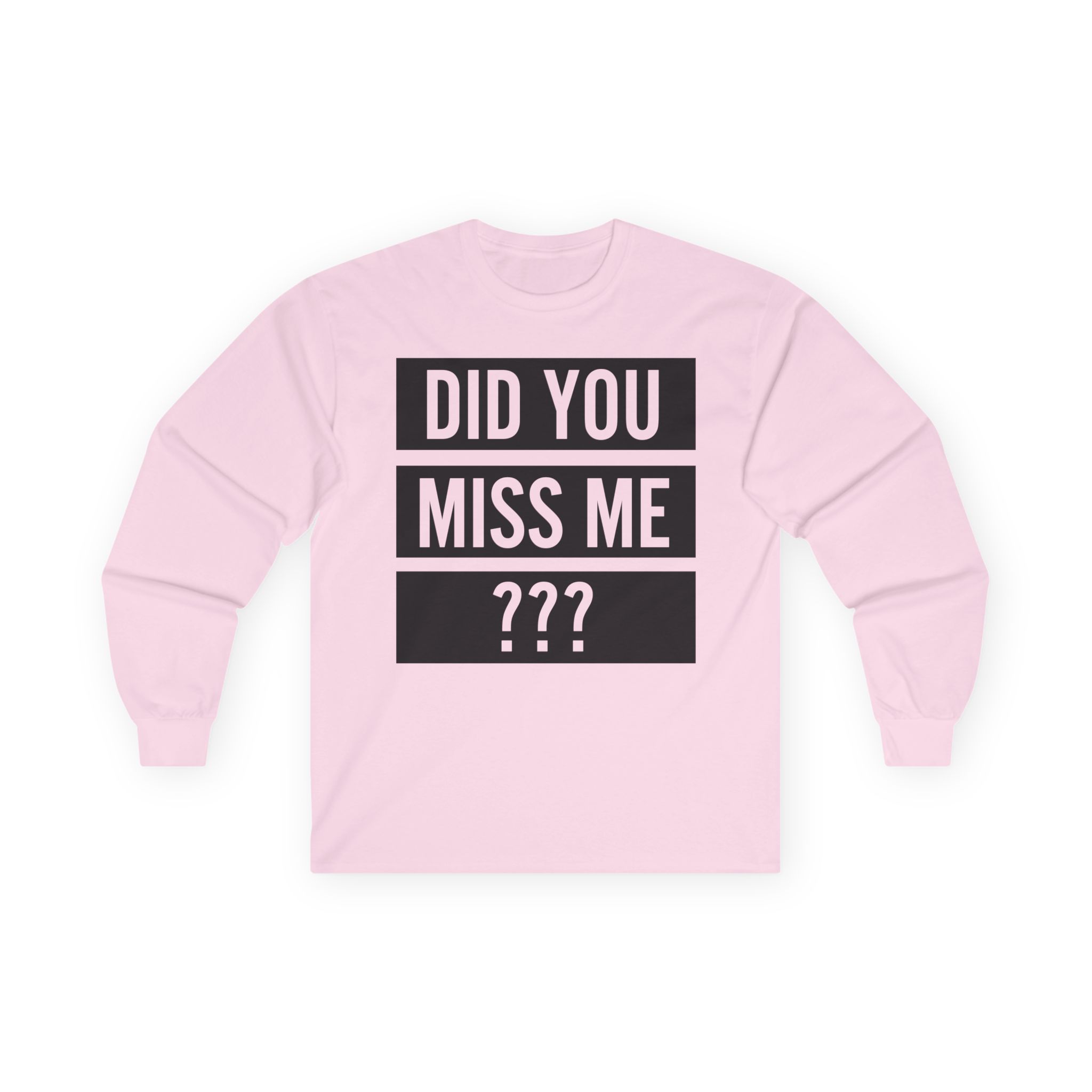Olly Murs Did You Miss Me Unisex Ultra Cotton Long Sleeve Tee
