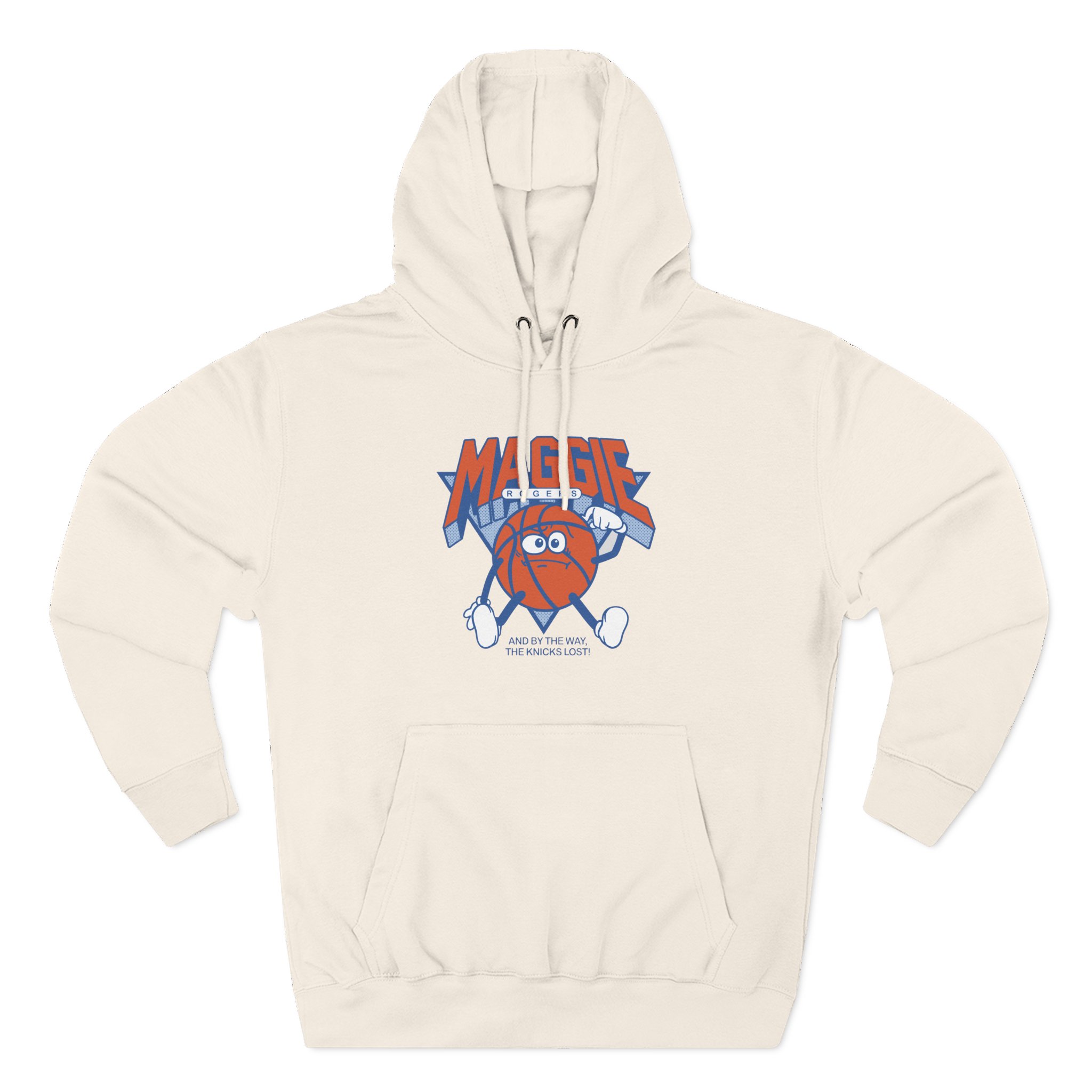Maggie Rogers and by the Way the Knicks Lost Three-Panel Fleece Hoodie