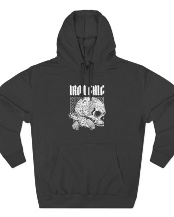 Iron Chic Turtle Three-Panel Fleece Hoodie
