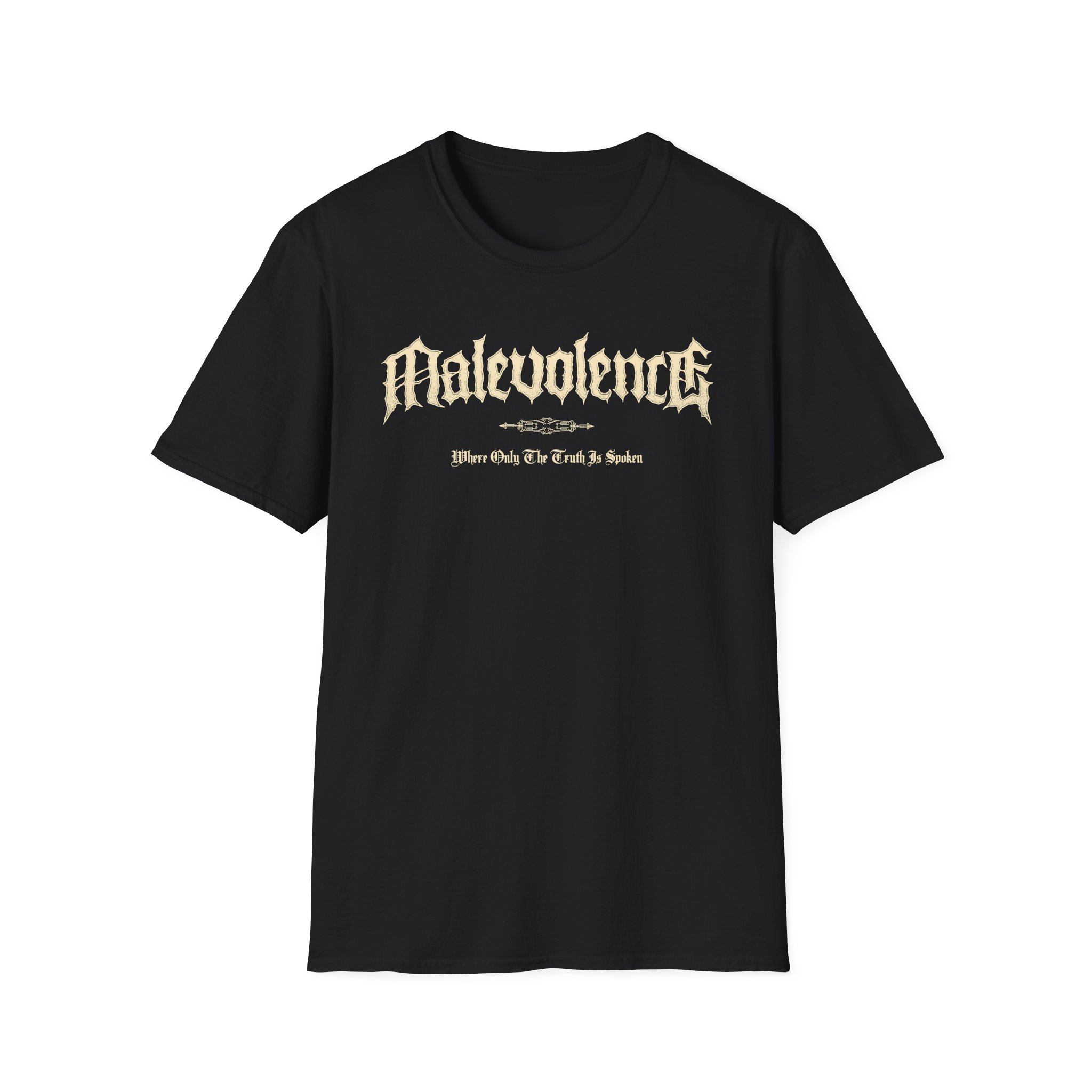 Malevolence Where Only the Truth is Spoken Unisex Softstyle T-Shirt