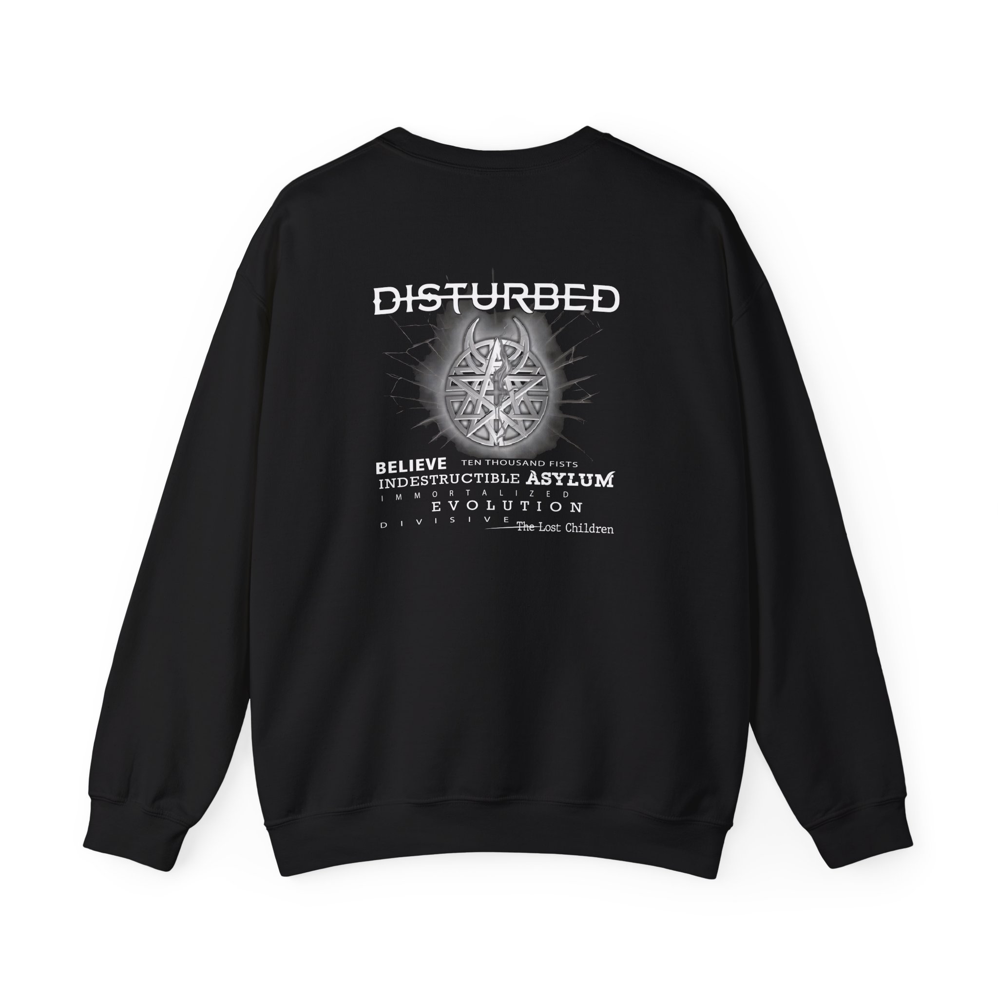 Disturbed Anthology Unisex Heavy Blendâ„¢ Crewneck Sweatshirt