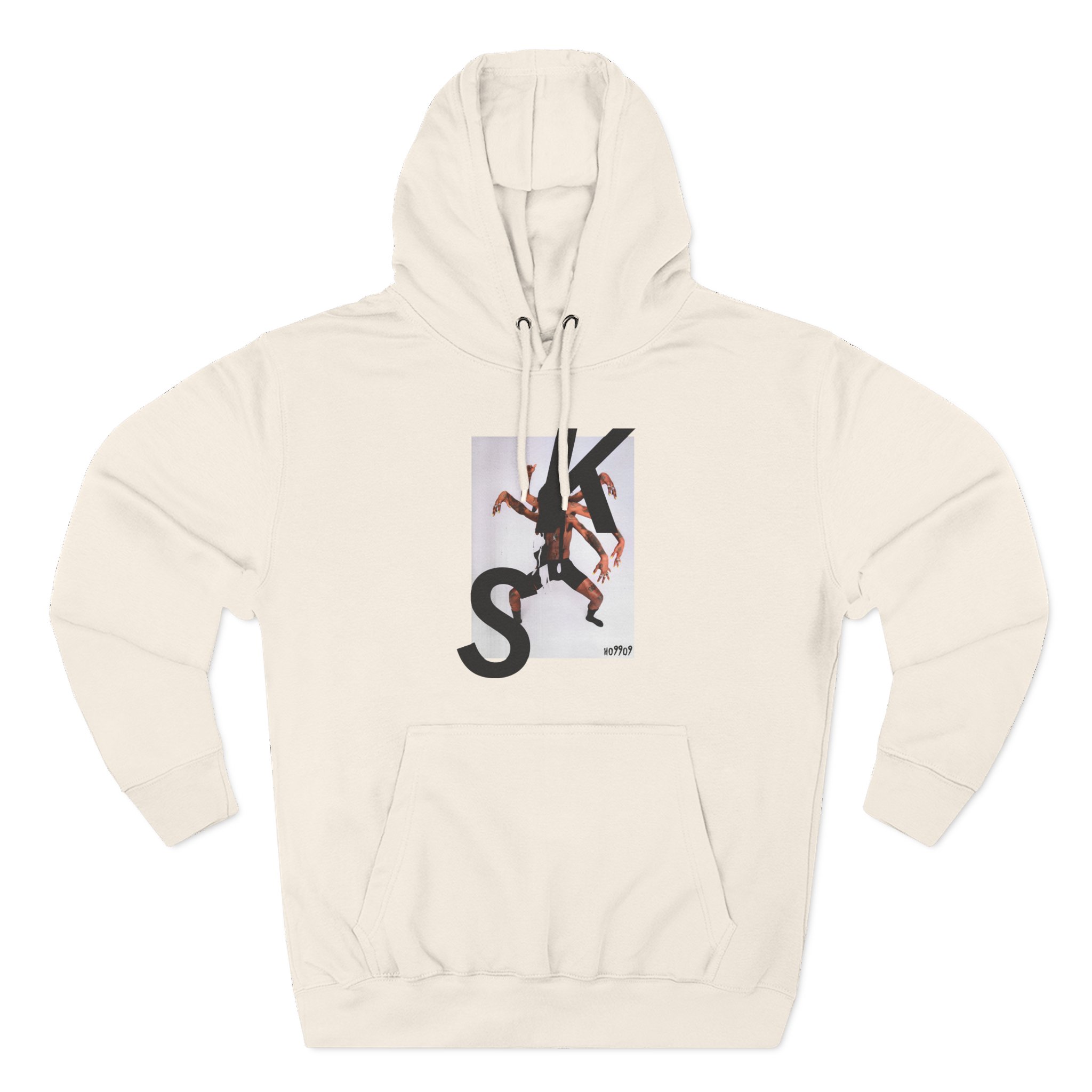 Ho99o9 Skin X Cali Dewitt Three-Panel Fleece Hoodie