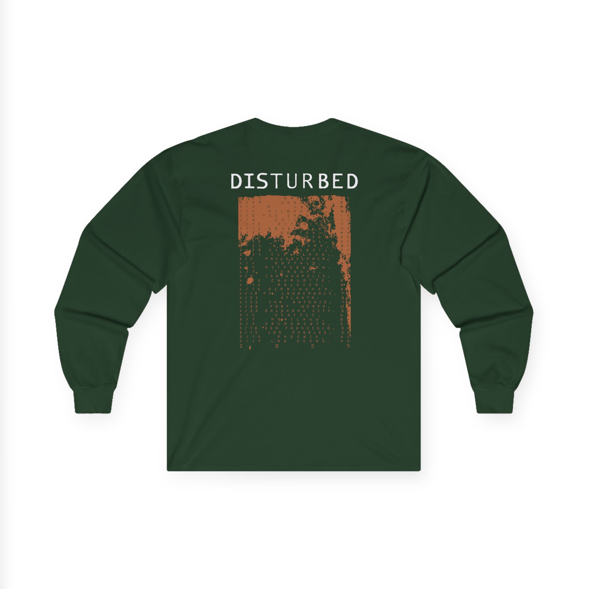Disturbed Numb the Sickness Tour Unisex Ultra Cotton Long Sleeve Tee
