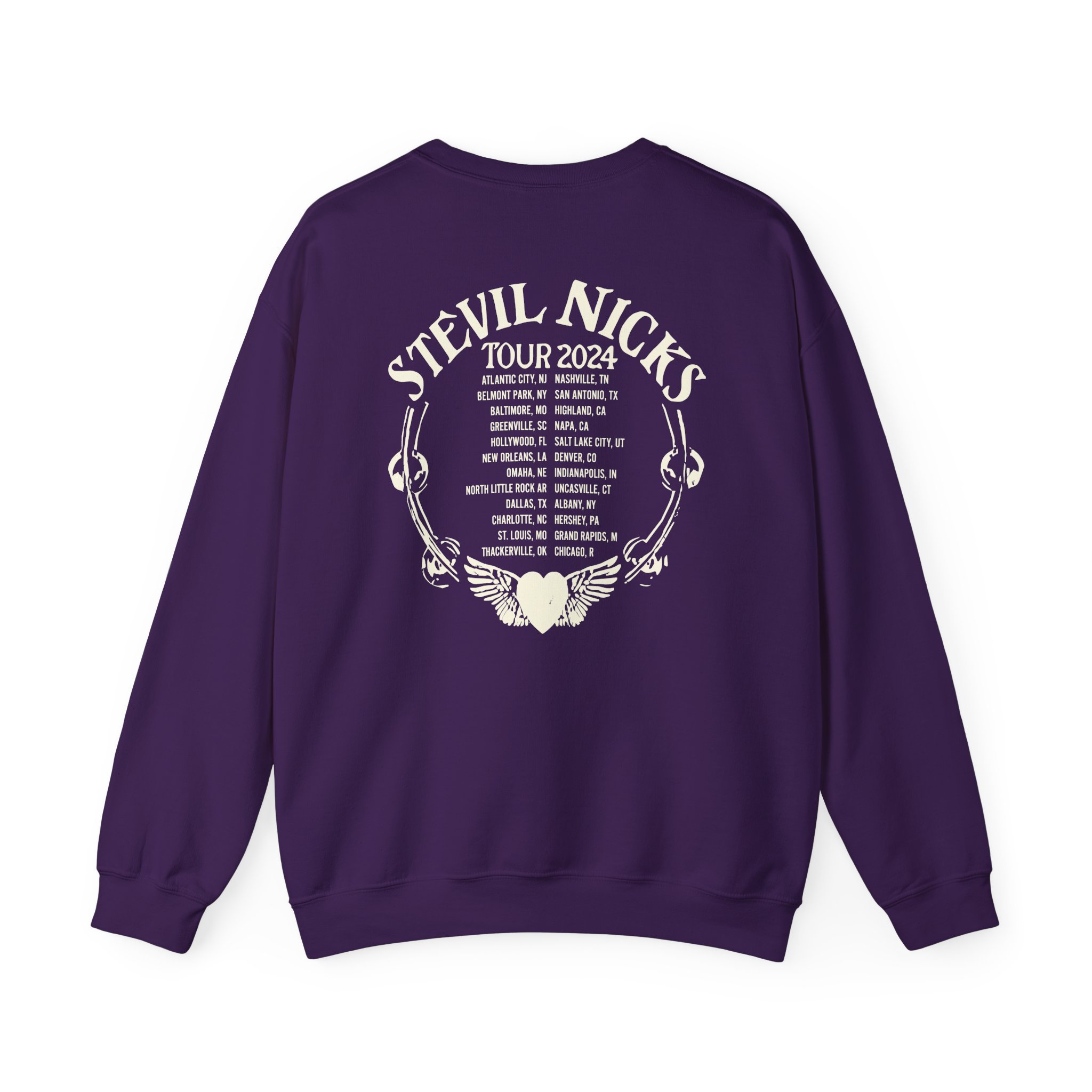 Stevie Nicks Tour Unisex Heavy Blendâ„¢ Crewneck Sweatshirt