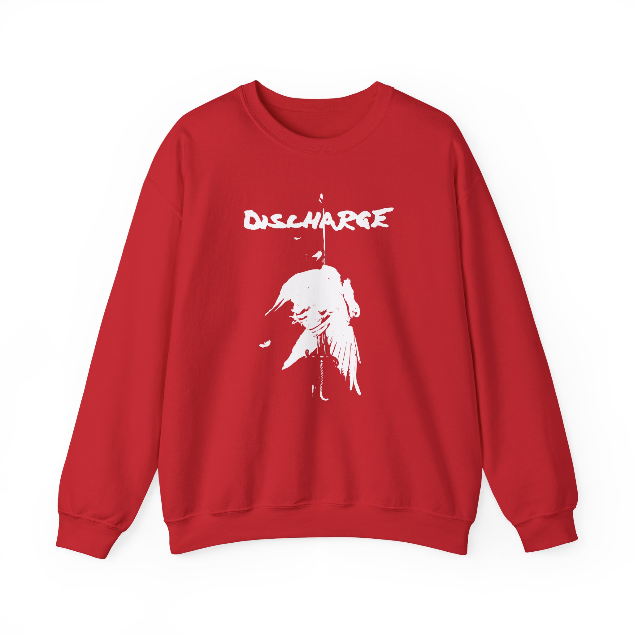Discharge Never Again Unisex Heavy Blendâ„¢ Crewneck Sweatshirt