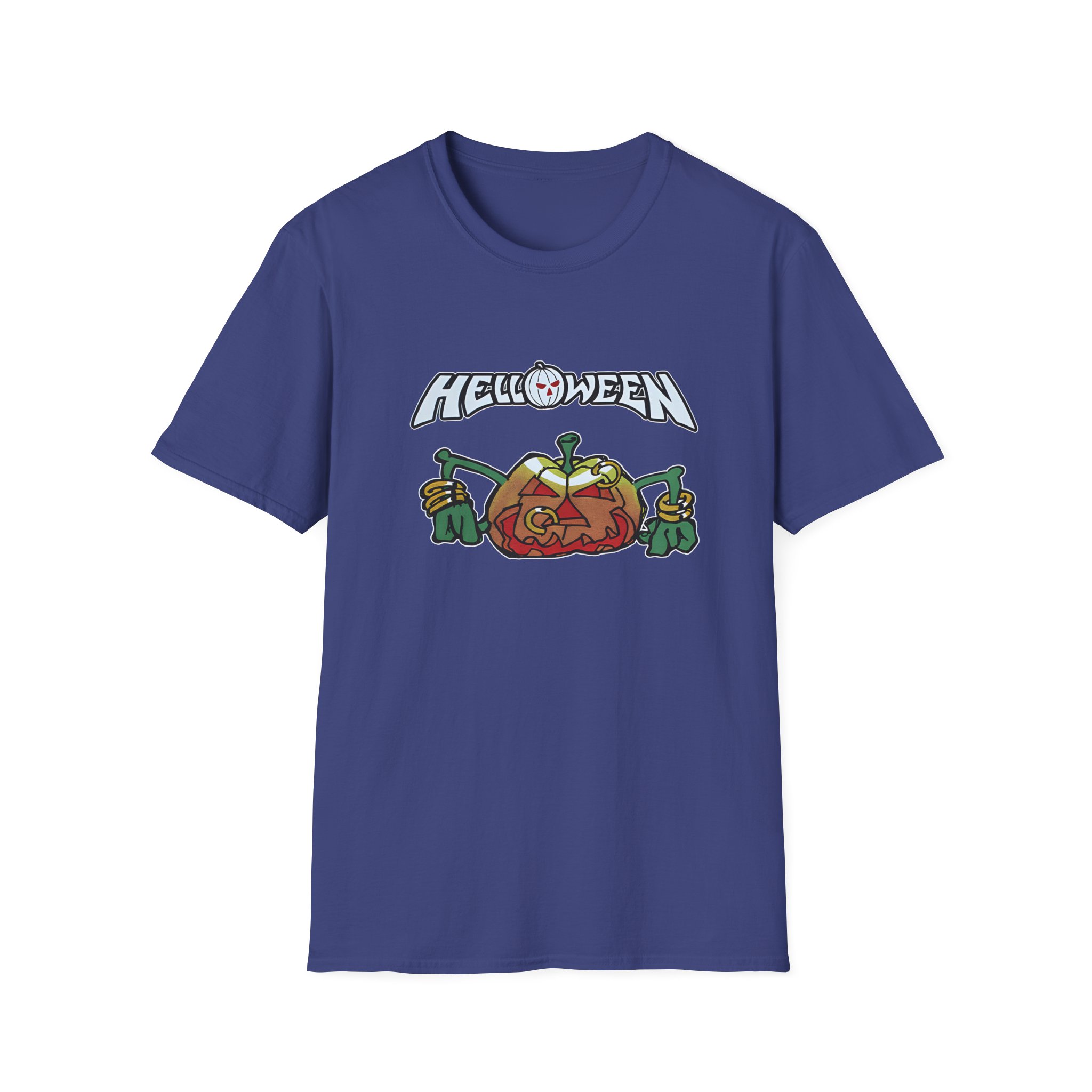 Helloween Rings Pumpkin Unisex Softstyle T-Shirt