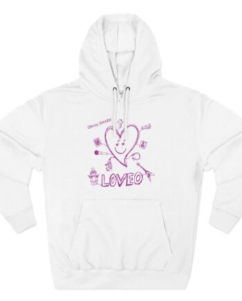 Daddy Yankee Loveo Cover Three-Panel Fleece Hoodie