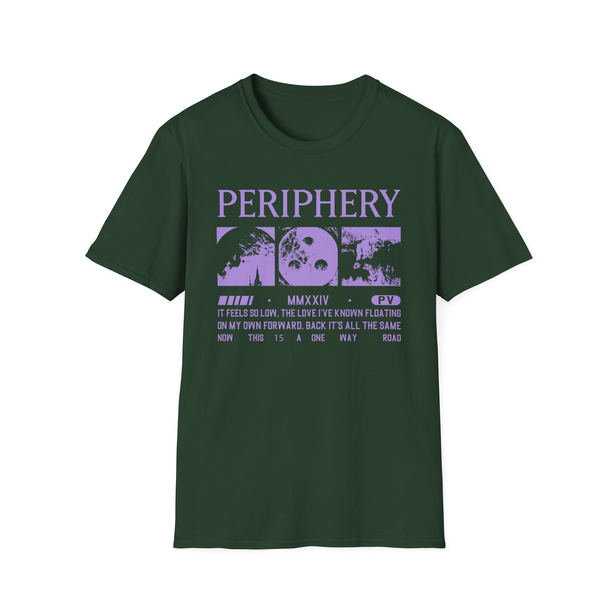 Periphery Album Collage Long Unisex Softstyle T-Shirt