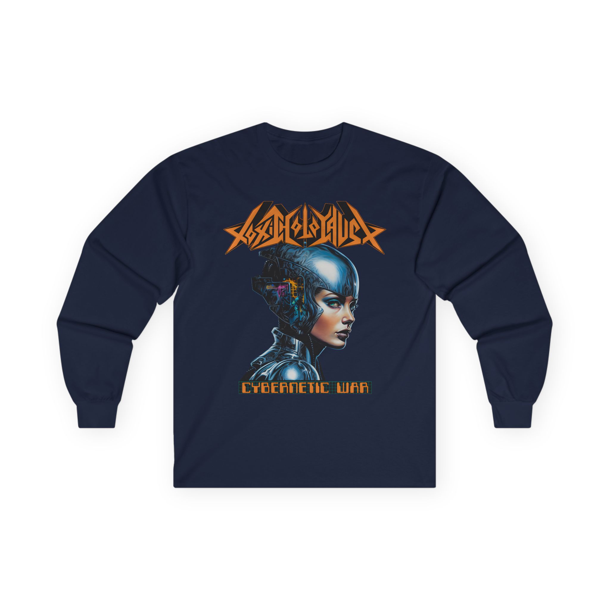Toxic Holocaust Cybernetic War Unisex Ultra Cotton Long Sleeve Tee