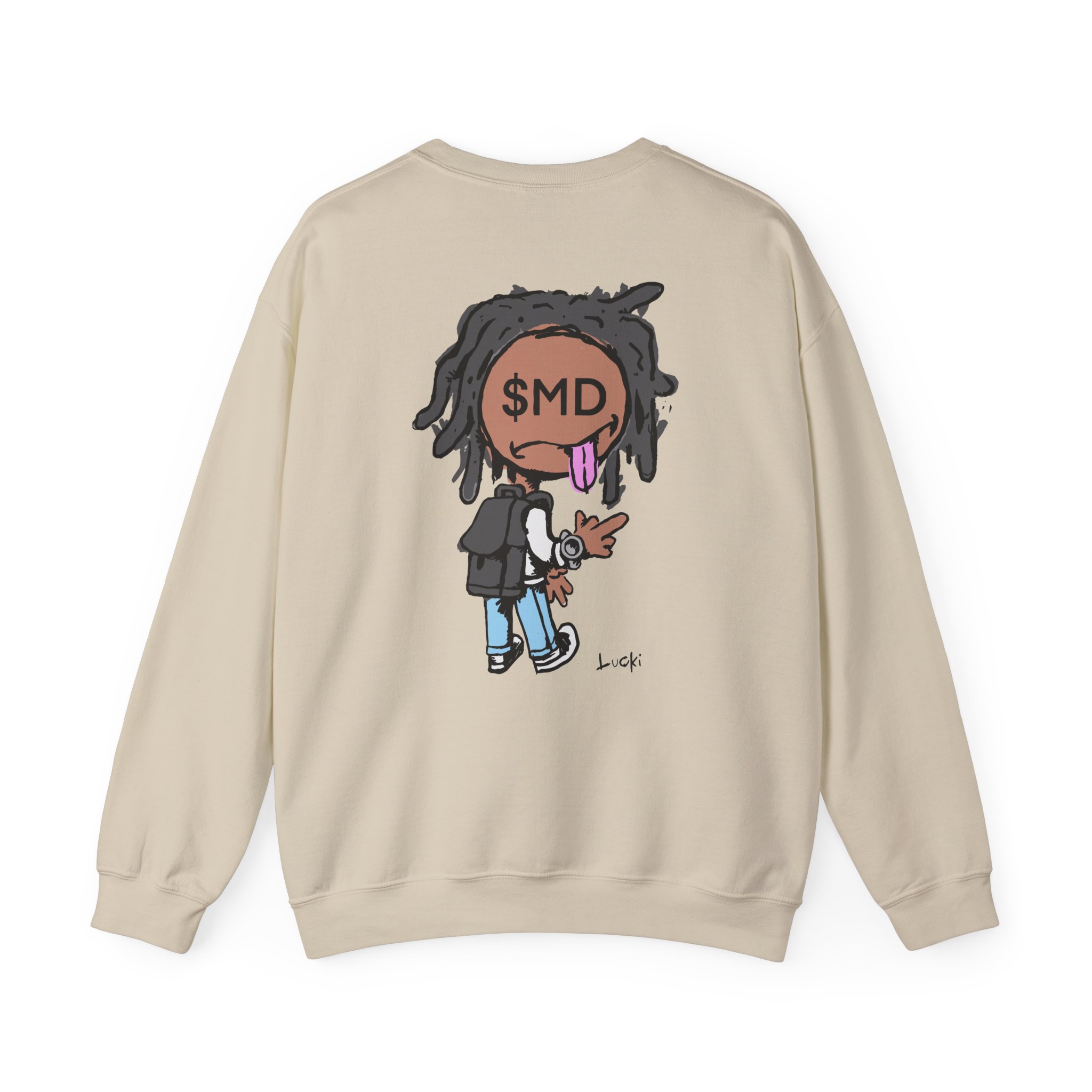 Lucki Flawless Like Me SMD Unisex Heavy Blendâ„¢ Crewneck Sweatshirt