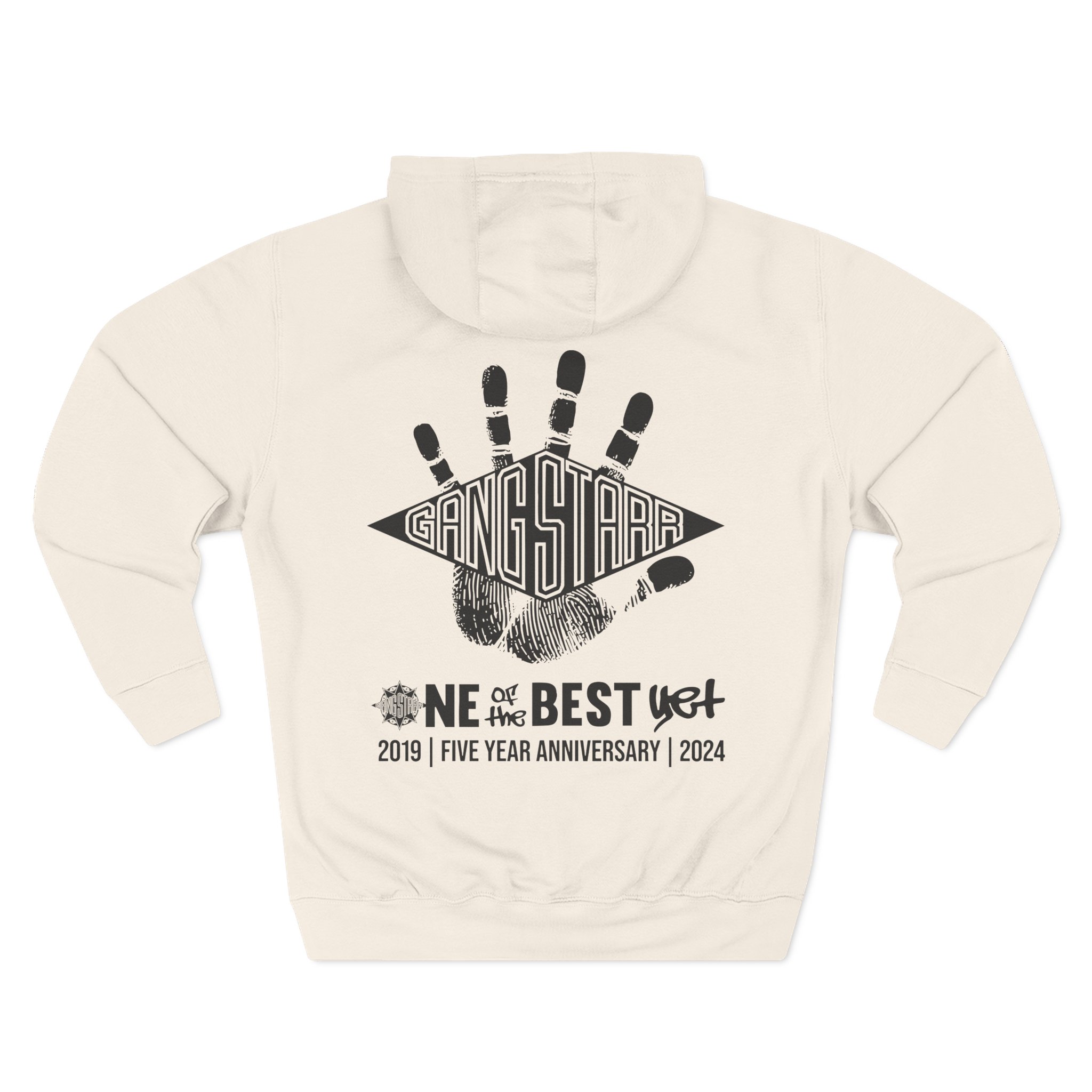 Gang Starr Ootby Fifth Anniversary Three-Panel Fleece Hoodie