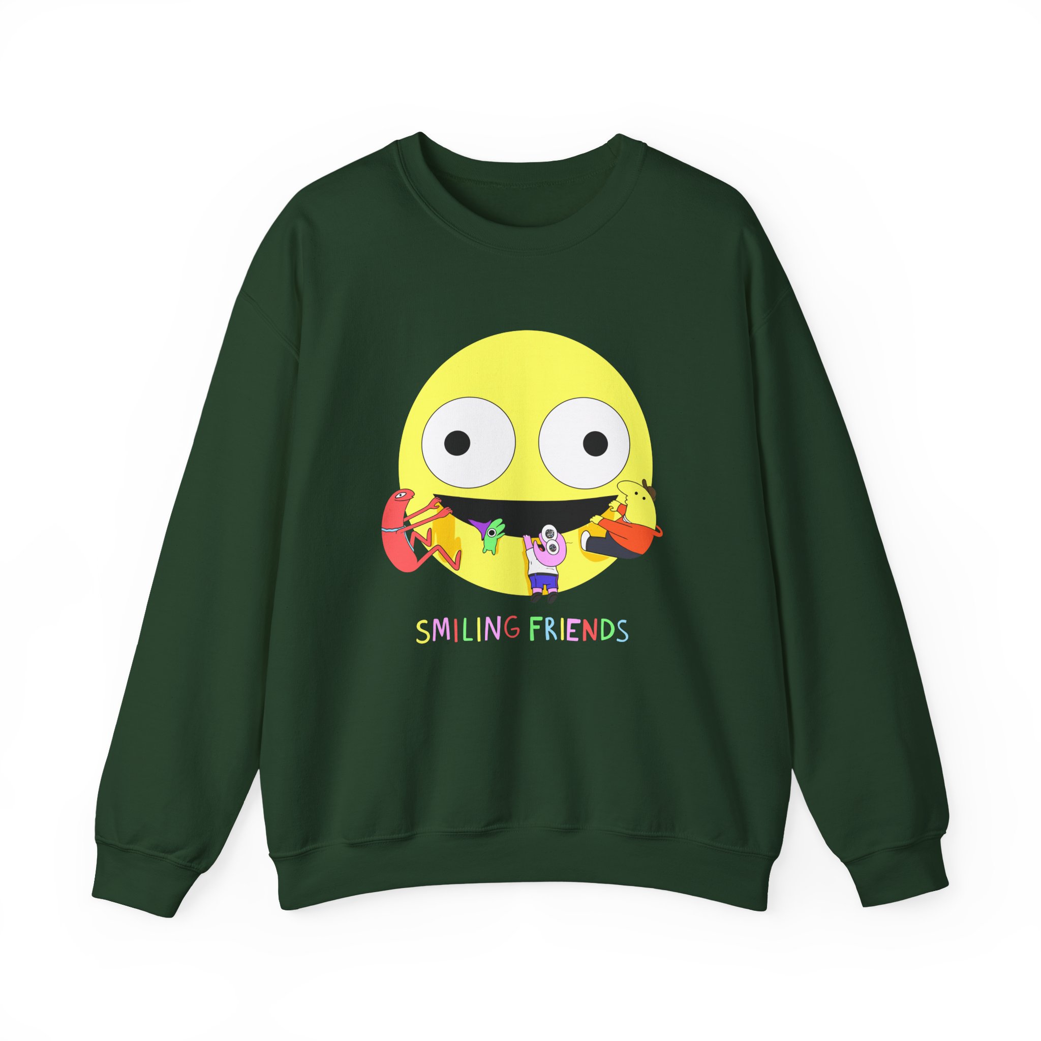 Smiling Friends Unisex Heavy Blend Crewneck Sweatshirt