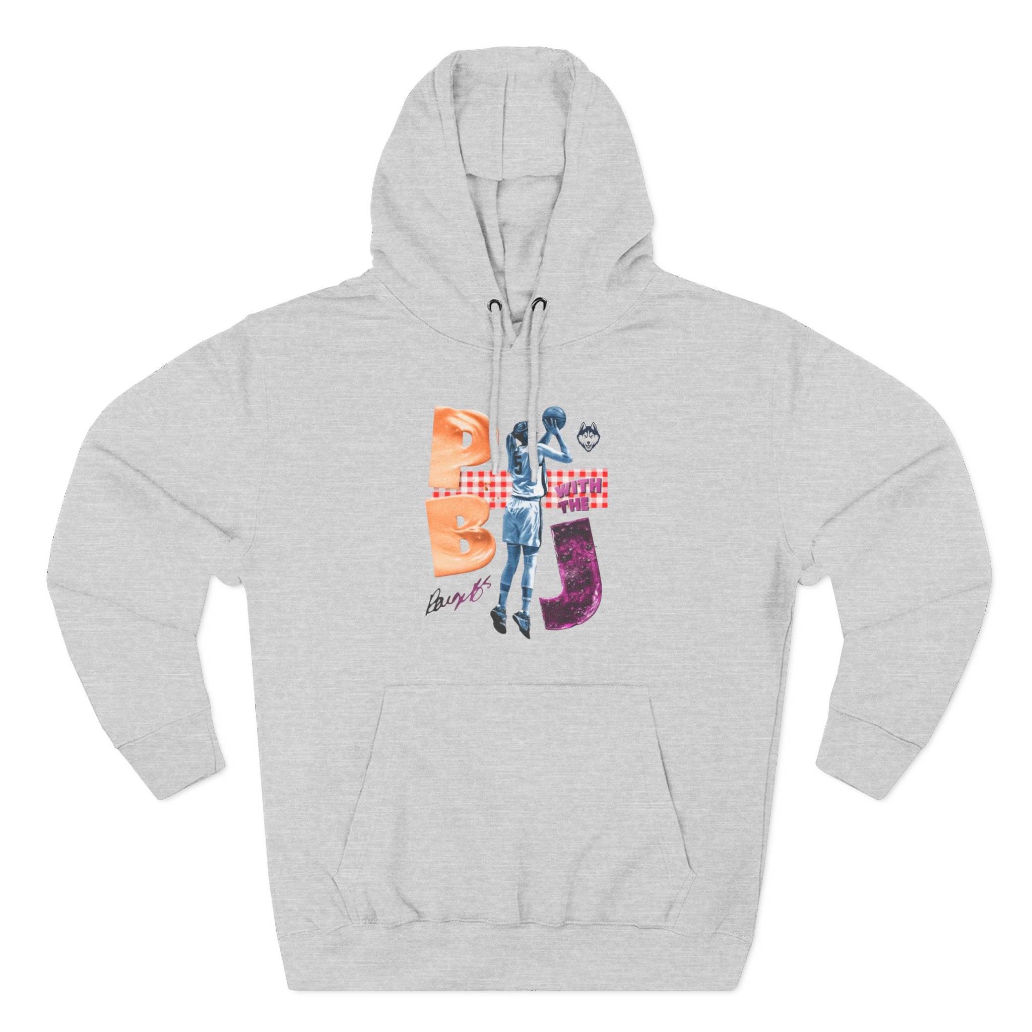 Paige Bueckers Pb With the J Three-Panel Fleece Hoodie