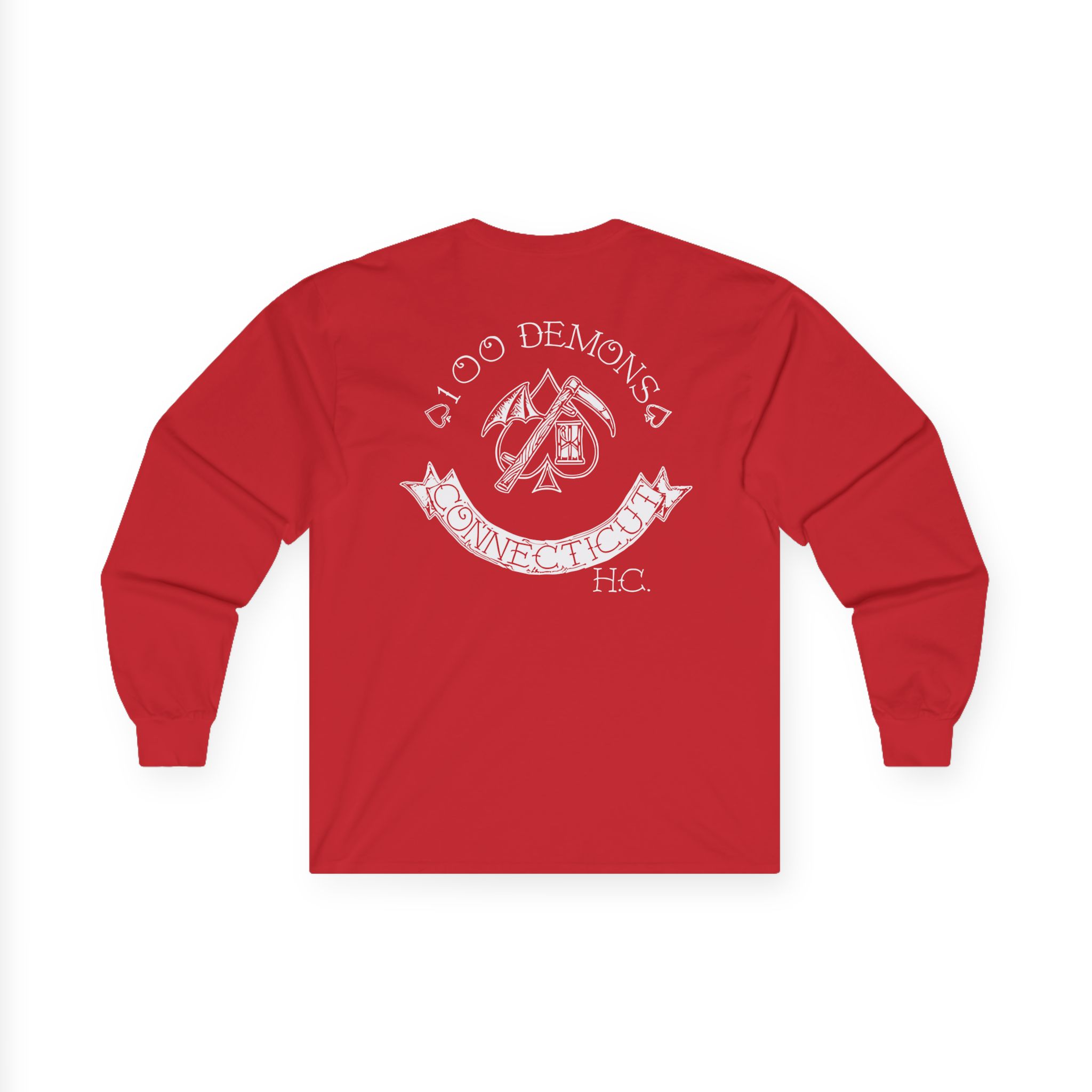 100 Demons Spade Sickle Unisex Ultra Cotton Long Sleeve Tee