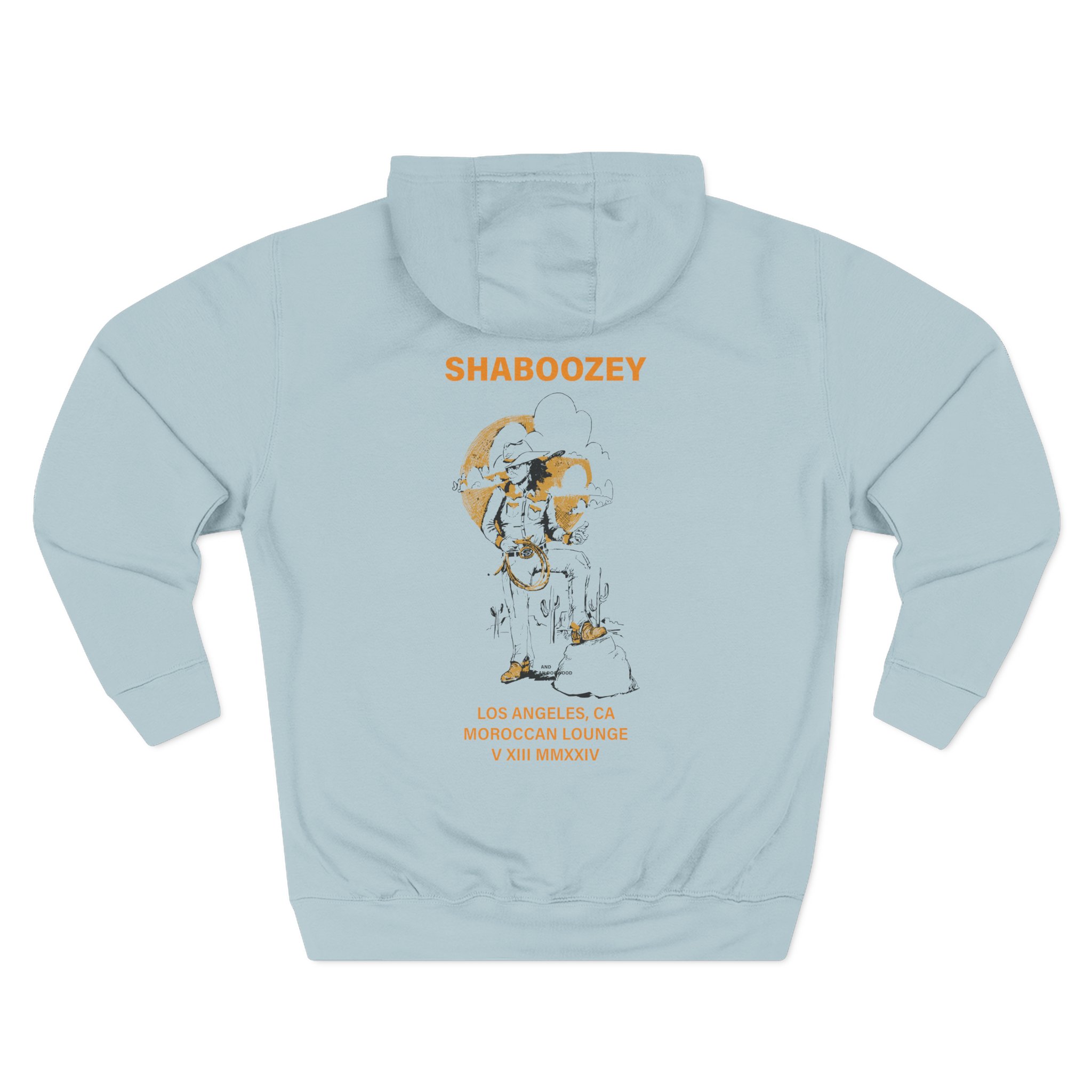 Shaboozey Live in Los Angeles Three-Panel Fleece Hoodie