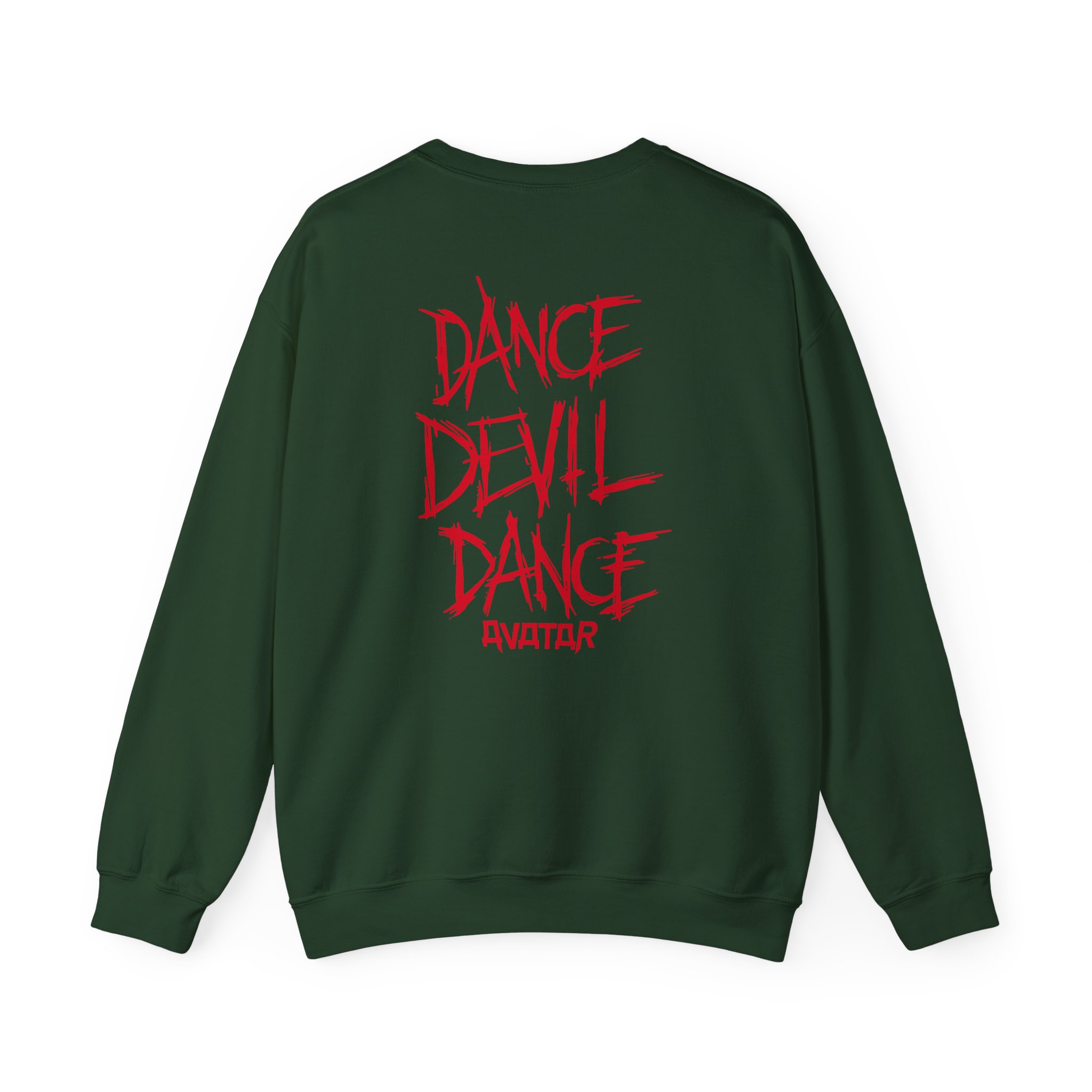 Avatar Band Dance Devil Dance Emblem Baseball Unisex Heavy Blendâ„¢ Crewneck Sweatshirt