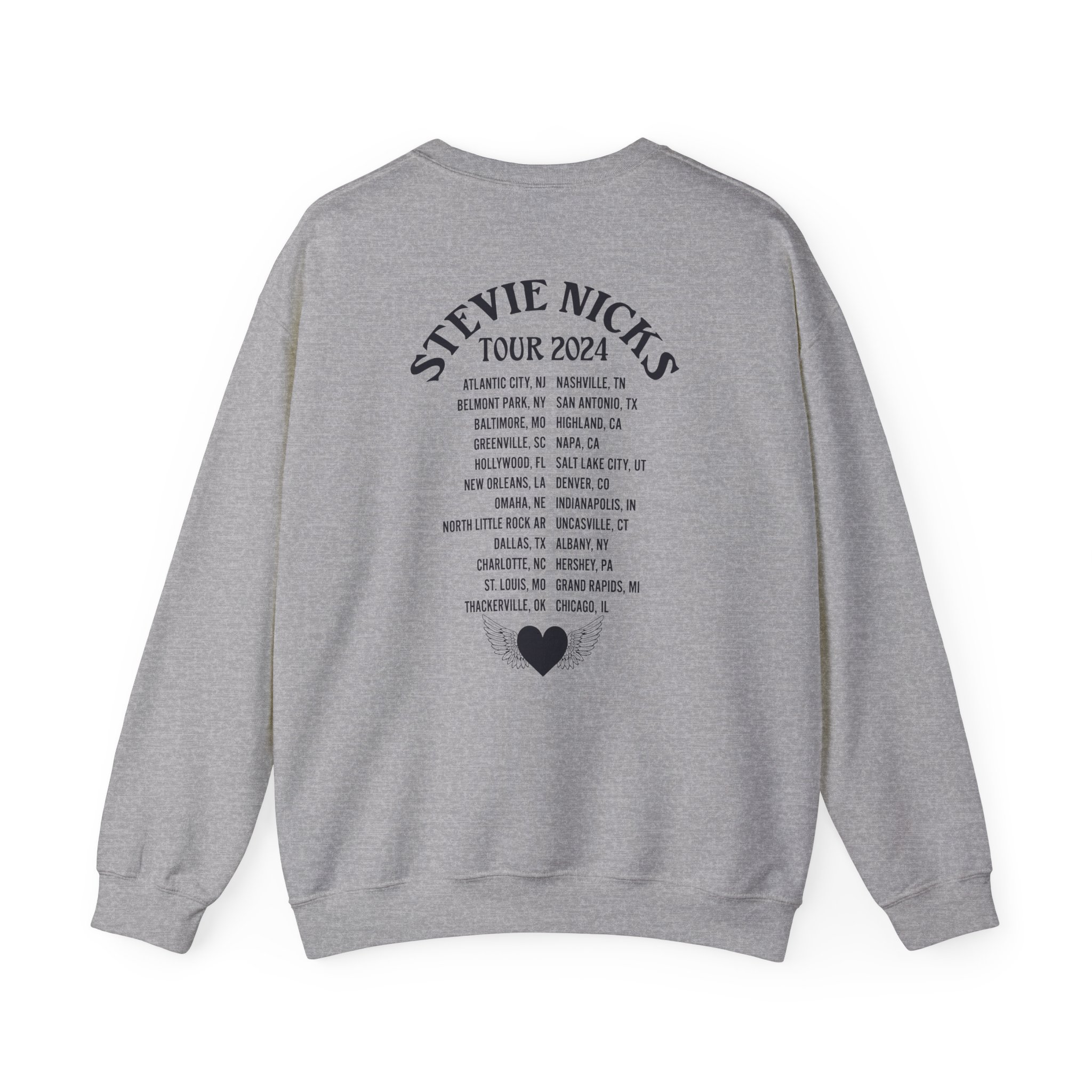 Stevie Nicks Tour Unisex Heavy Blendâ„¢ Crewneck Sweatshirt