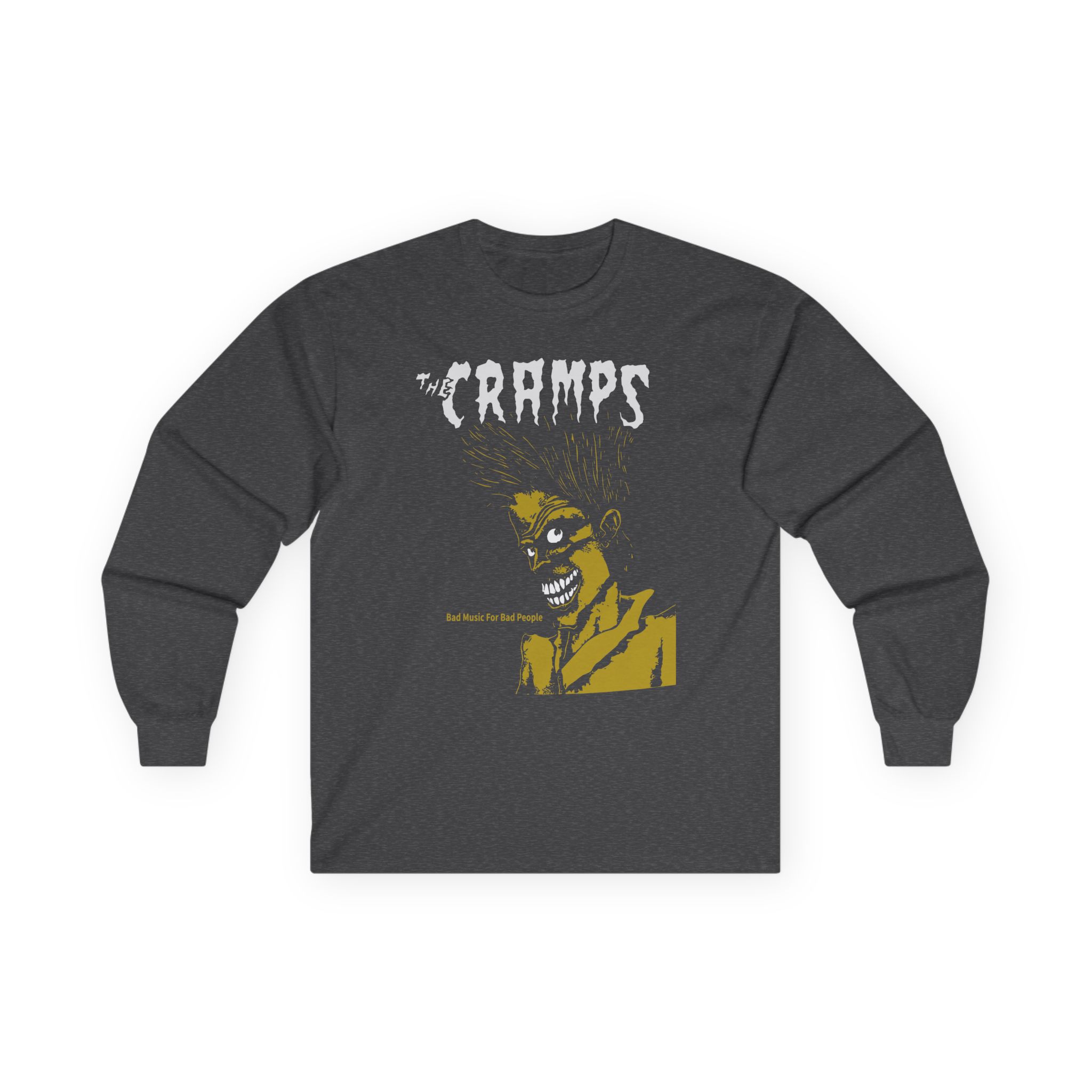 The Cramps Bad Music for Bad People Unisex Ultra Cotton Long Sleeve Tee