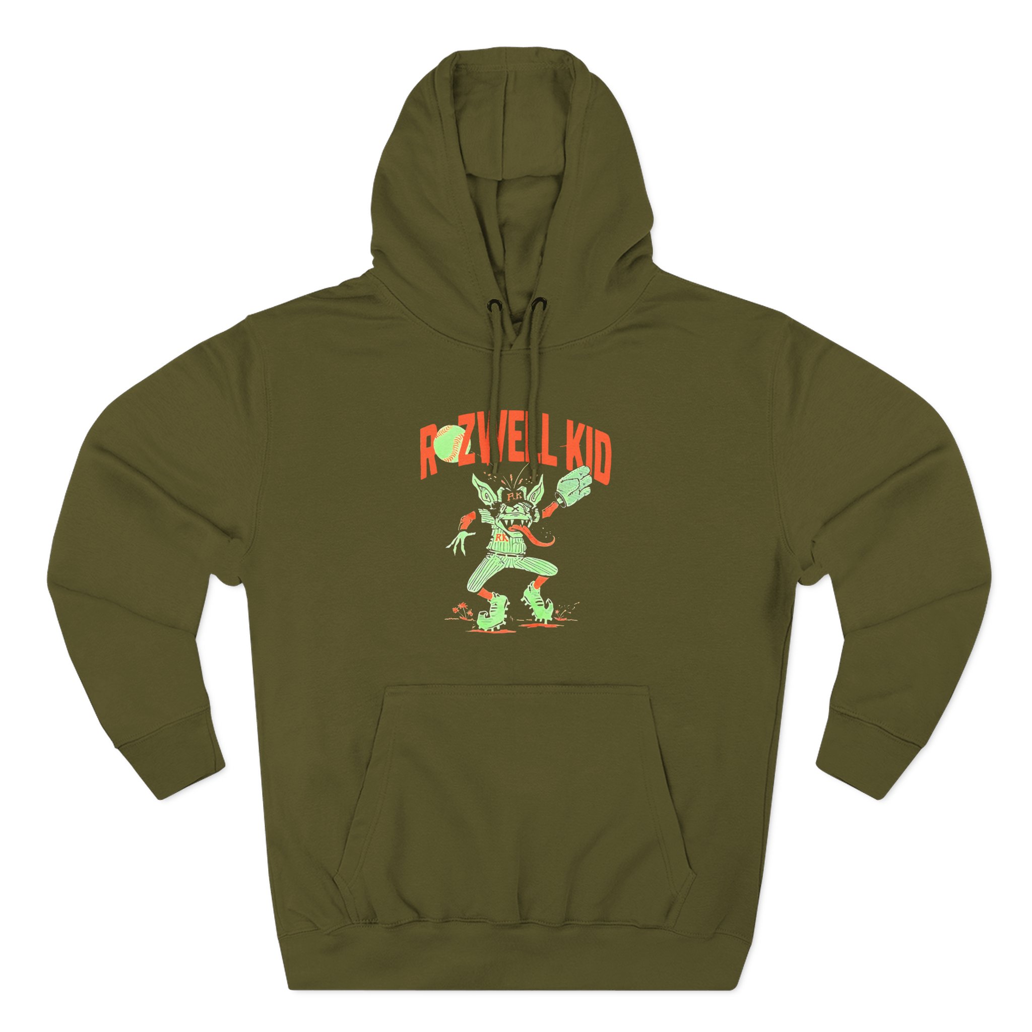 Rozwell Kid Baseball Goblin Three-Panel Fleece Hoodie