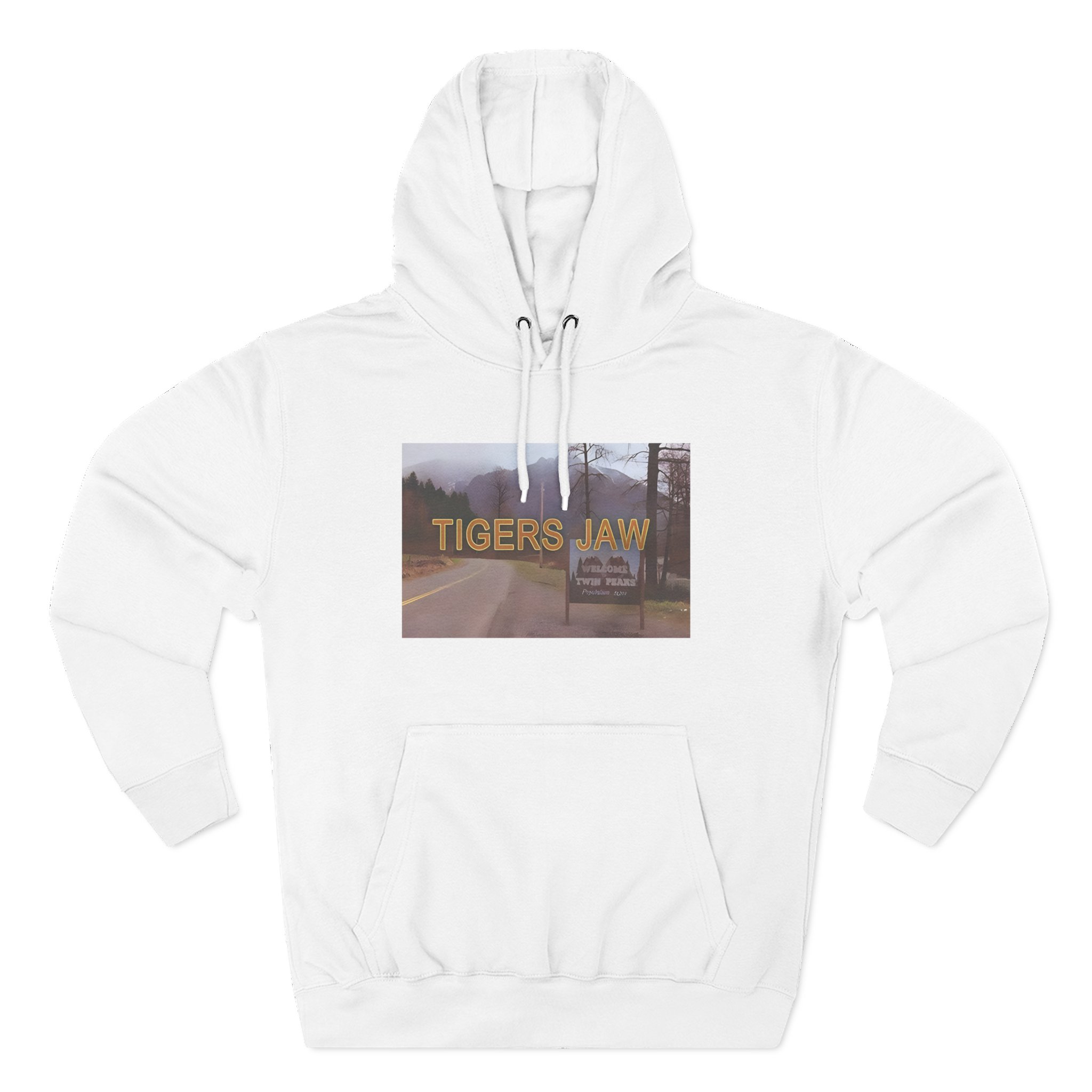 Tigers Jaw Twin Peaks Three-Panel Fleece Hoodie