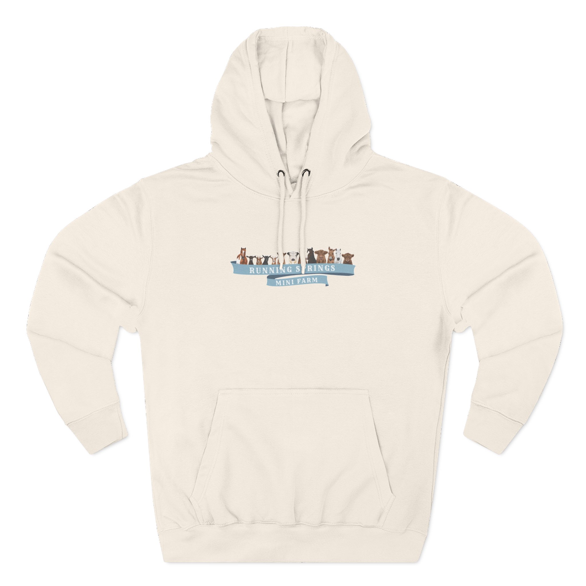 Katie Van Slyke The Mini Farm Three-Panel Fleece Hoodie