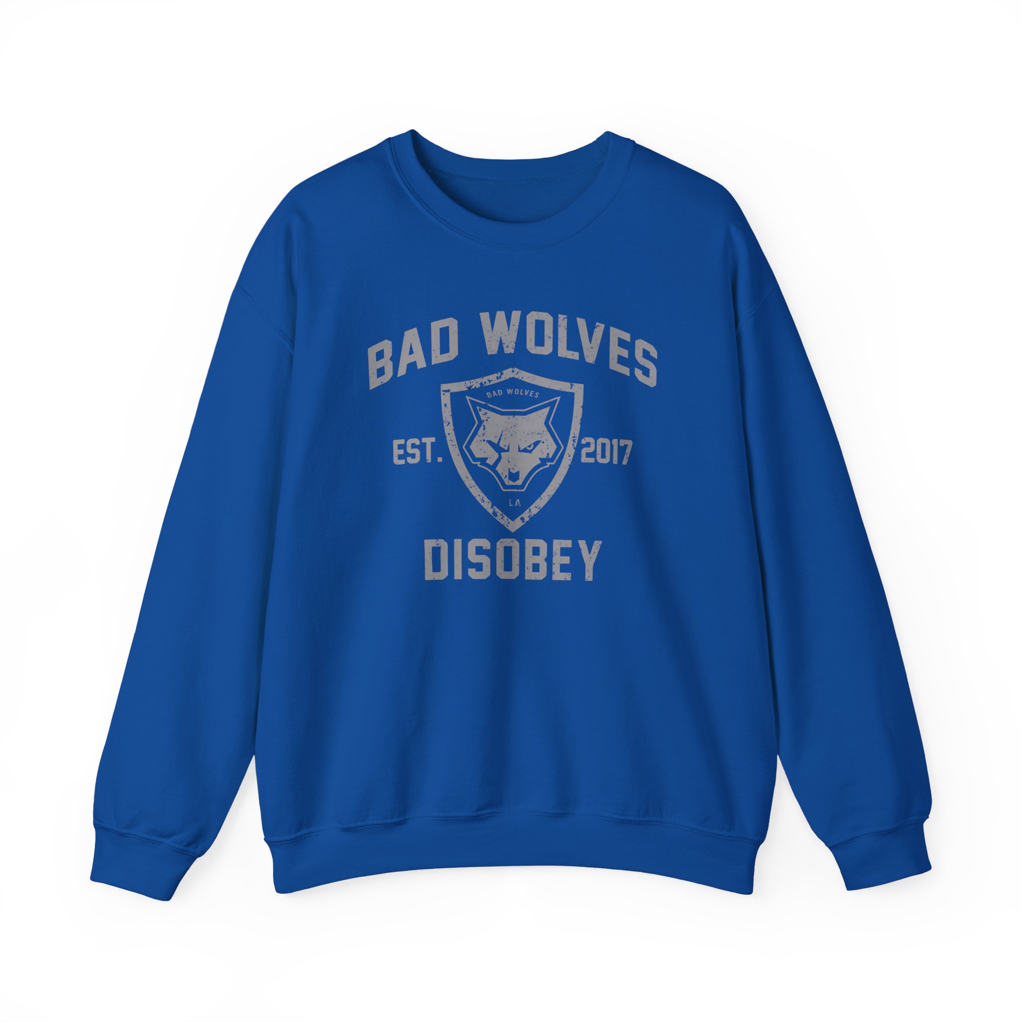 Bad Wolves Disobey Athletic Unisex Heavy Blendâ„¢ Crewneck Sweatshirt