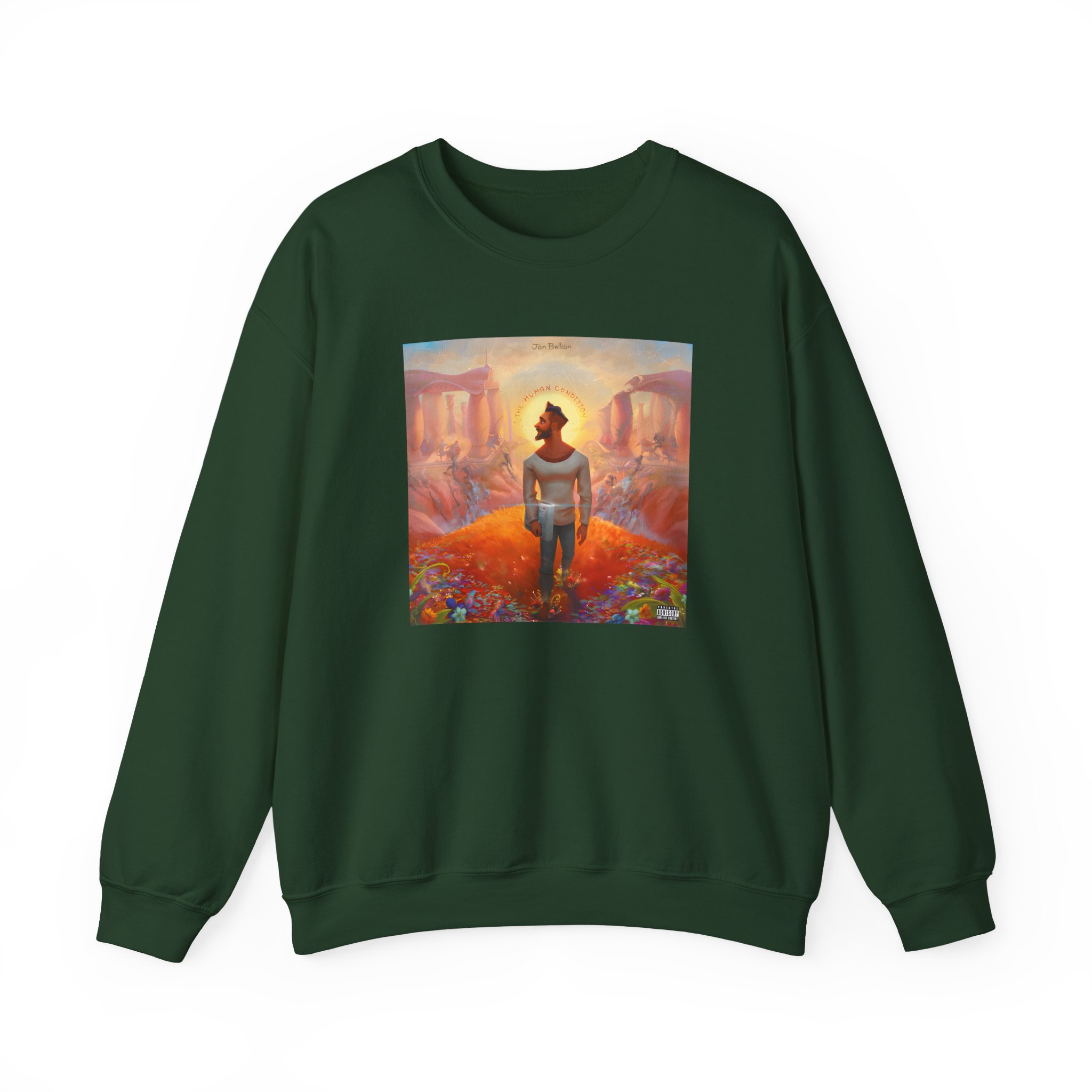 Jon Bellion the Human Condition Deluxe Unisex Heavy Blendâ„¢ Crewneck Sweatshirt