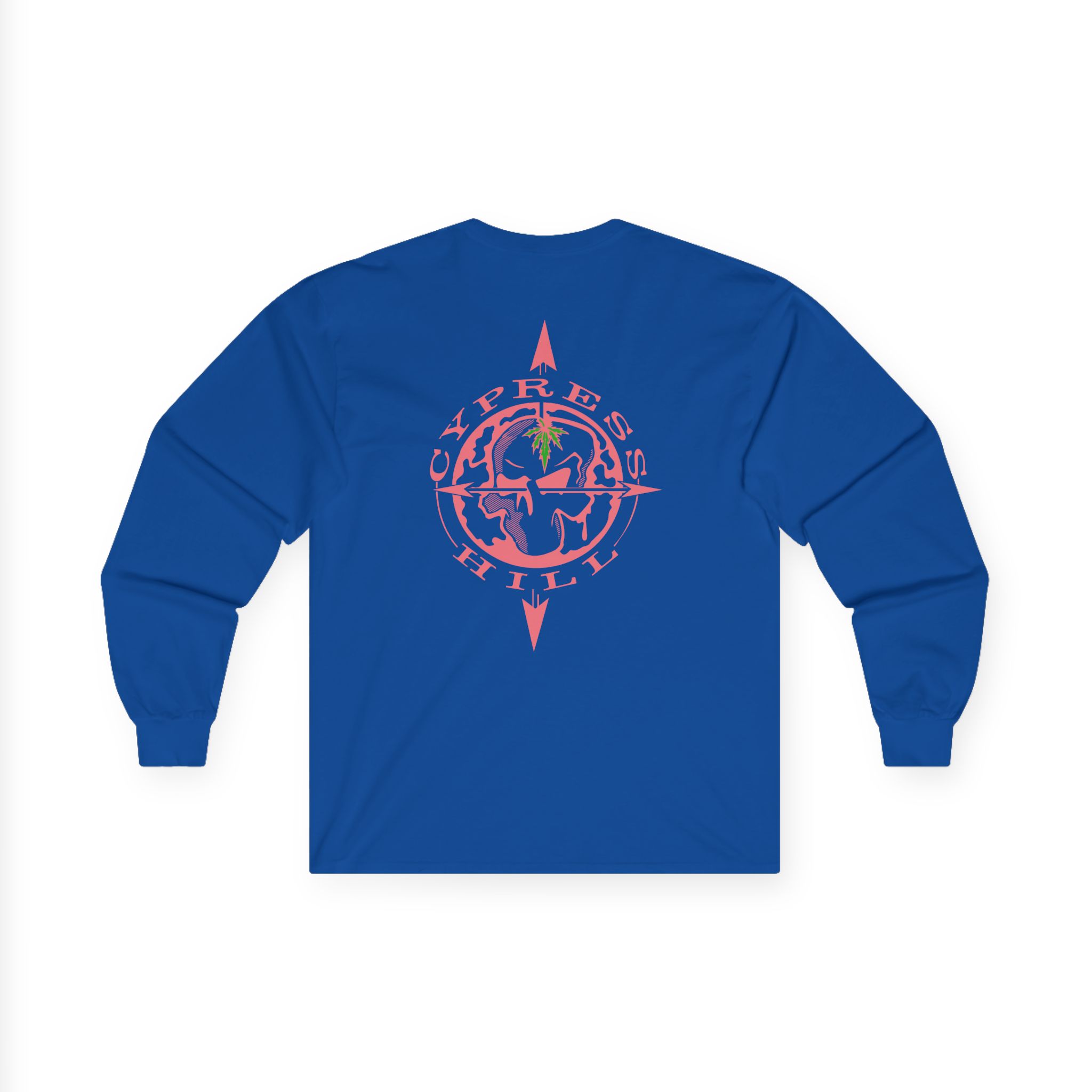 Cypress Hill OG Skull N Compass Unisex Ultra Cotton Long Sleeve Tee