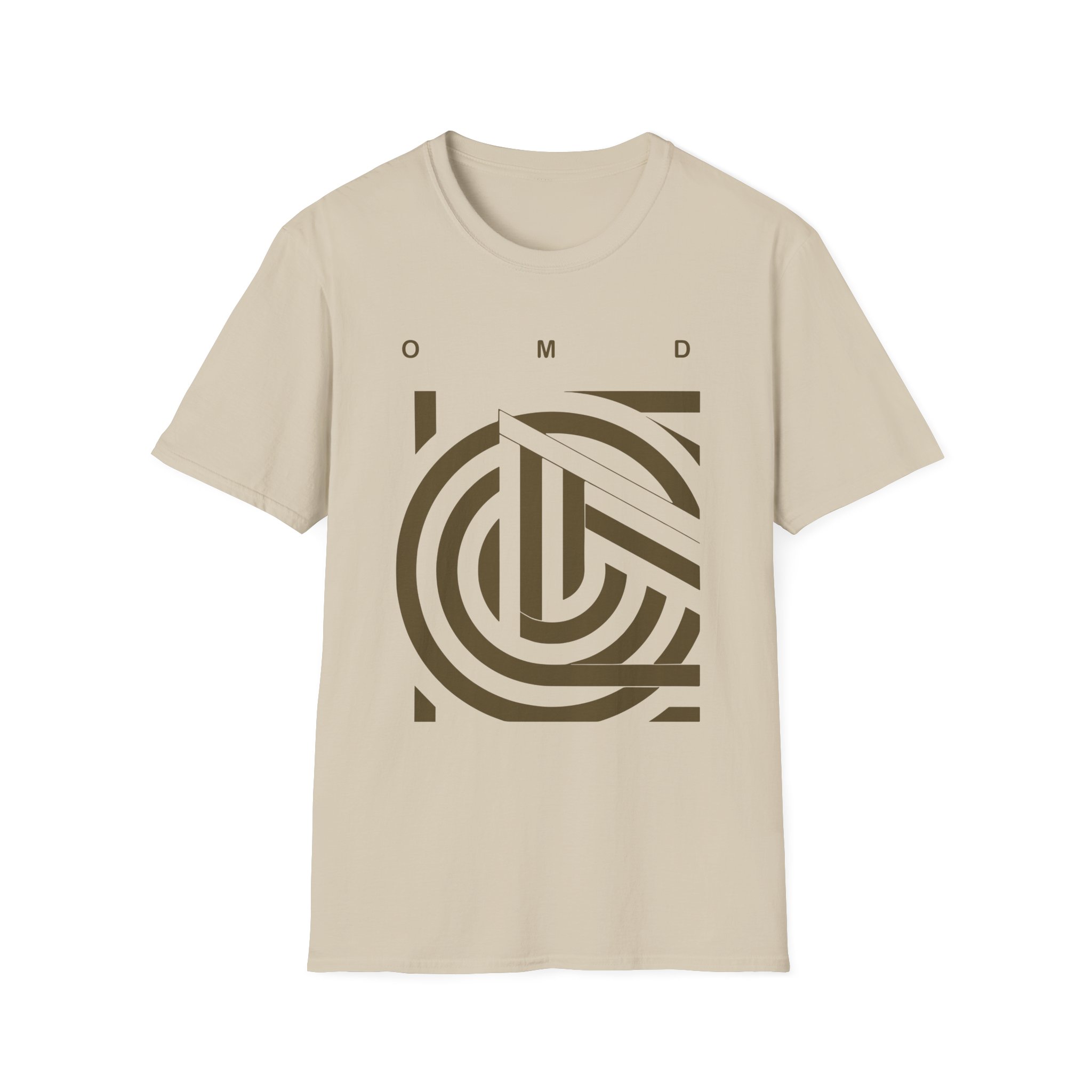 Omd Souvenir Bronze Lines Unisex Softstyle T-Shirt