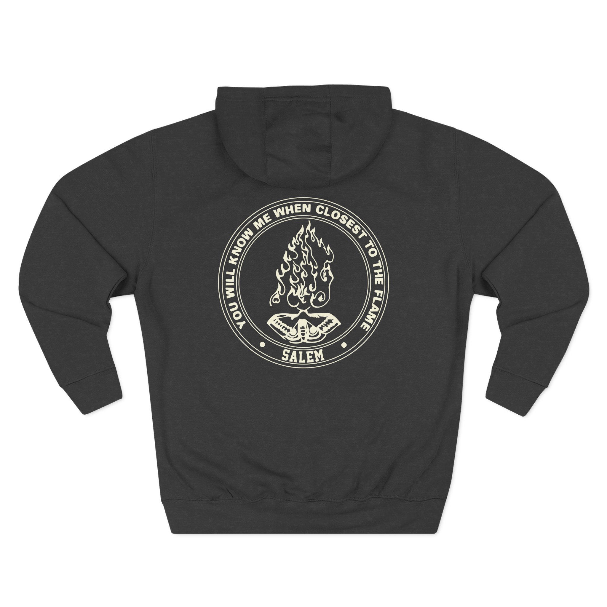 Salem Old English Three-Panel Fleece Hoodie