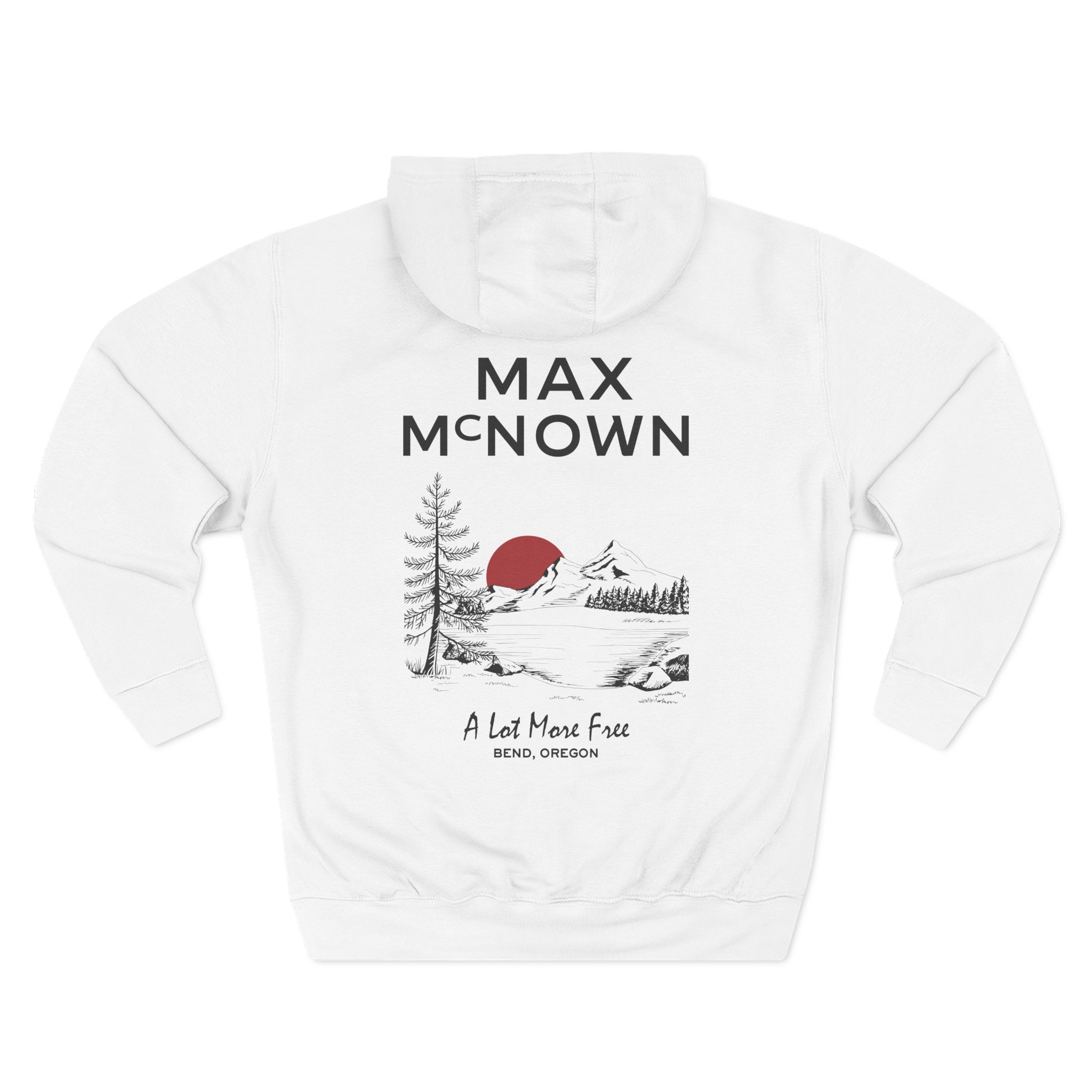 Max Mcnown a Lot More Free Three-Panel Fleece Hoodie