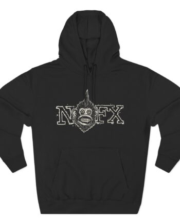 Nofx Chimp Three-Panel Fleece Hoodie