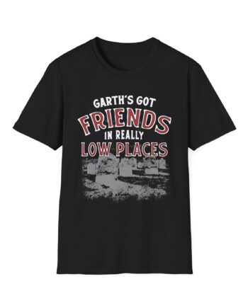 Ymh Friends In Really Low Places Unisex Softstyle T-Shirt