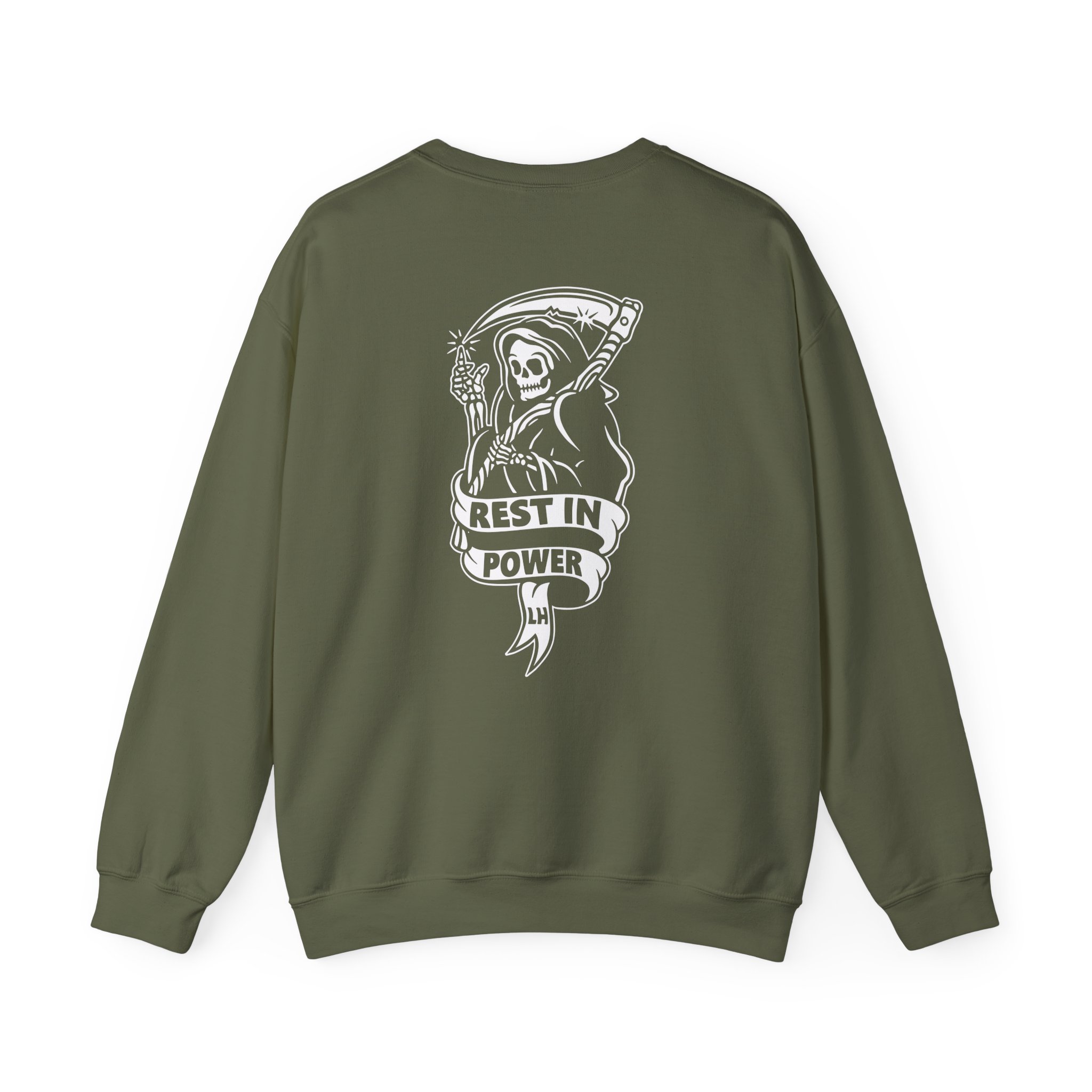 Lionheart "Rest in Power" Unisex Heavy Blendâ„¢ Crewneck Sweatshirt